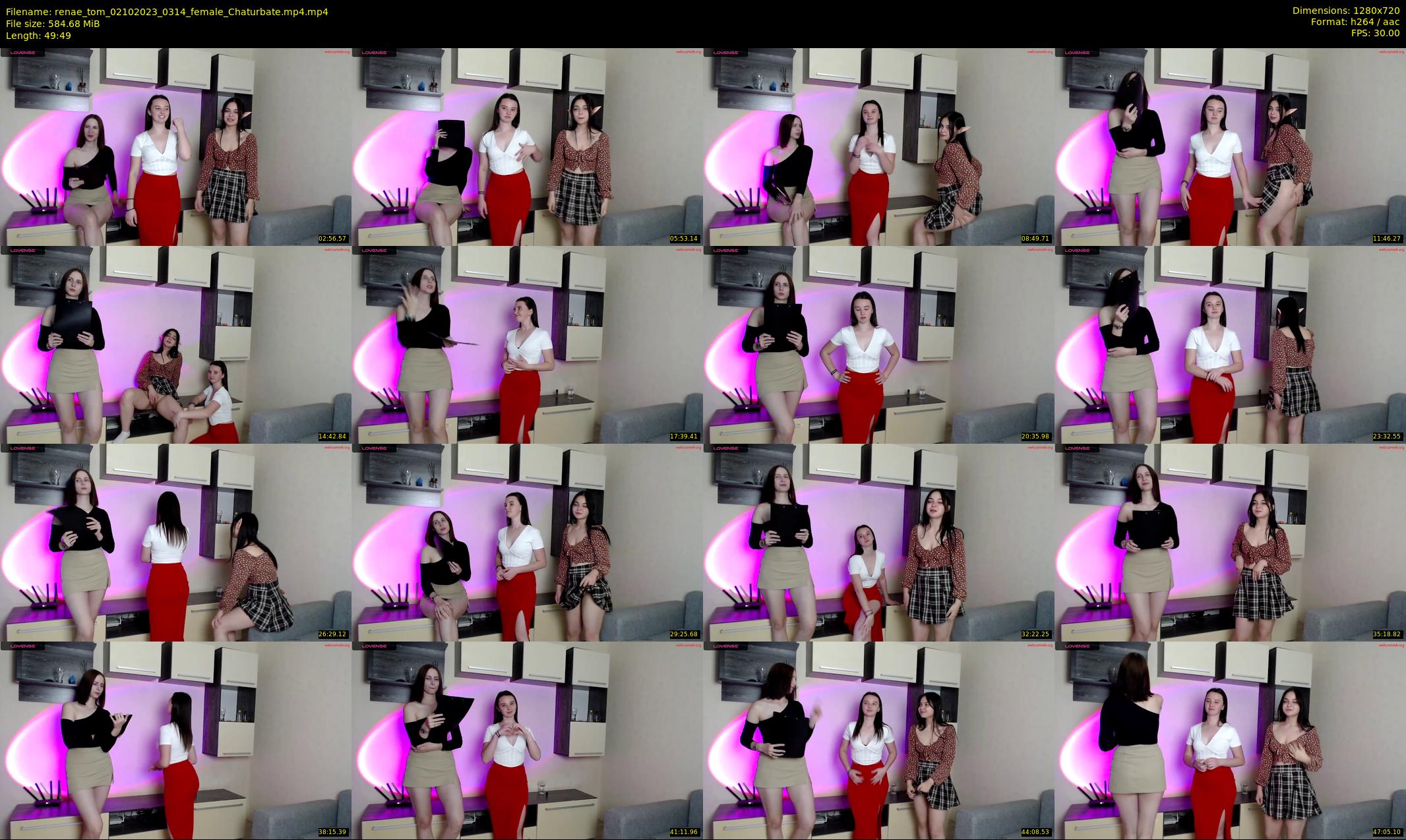 renae_tom — 50 minute Chaturbate couple cam show recording, 720p, Oct 2, 2023