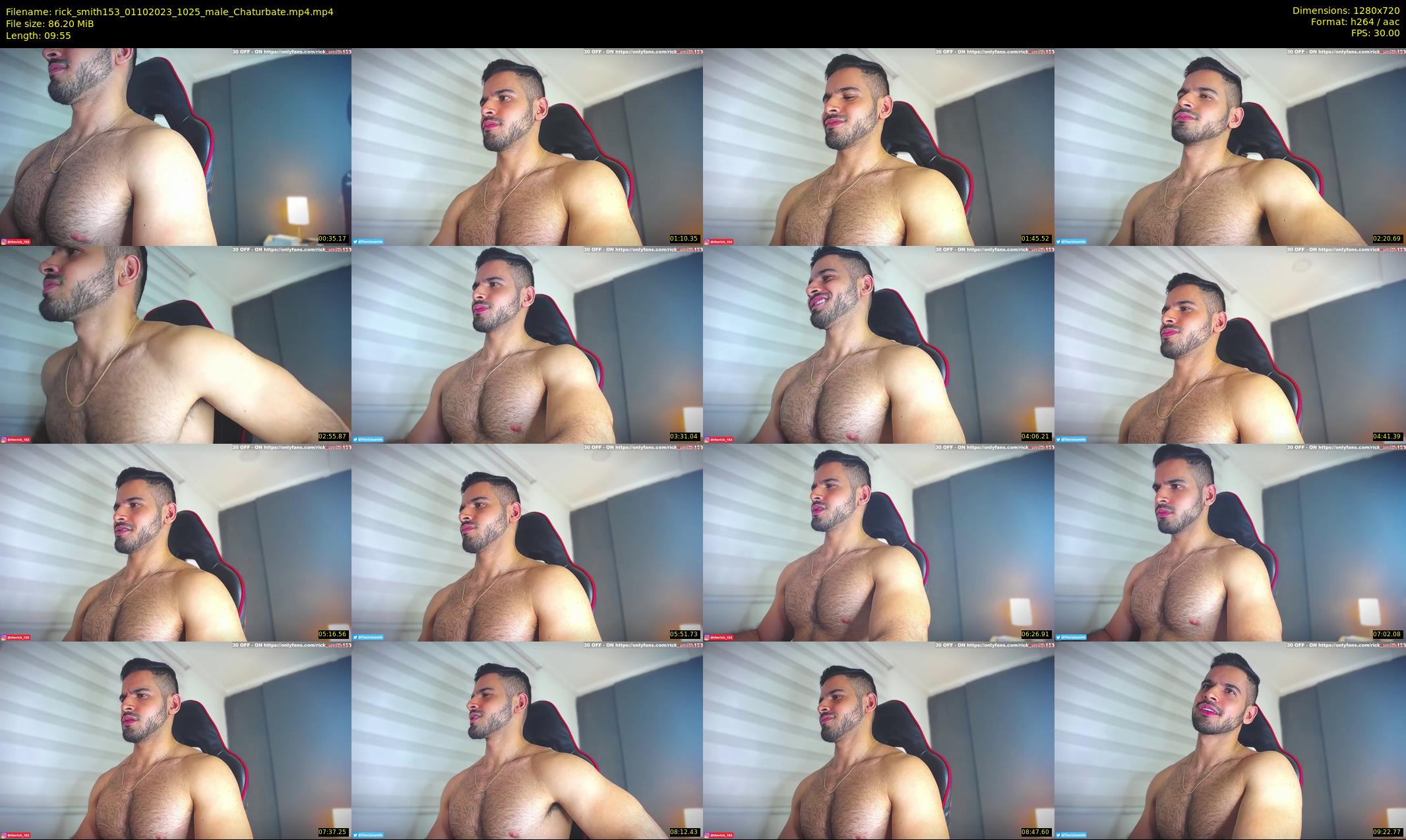rick_smith153 — 10 minute Chaturbate male cam show recording, 720p, Oct 1, 2023