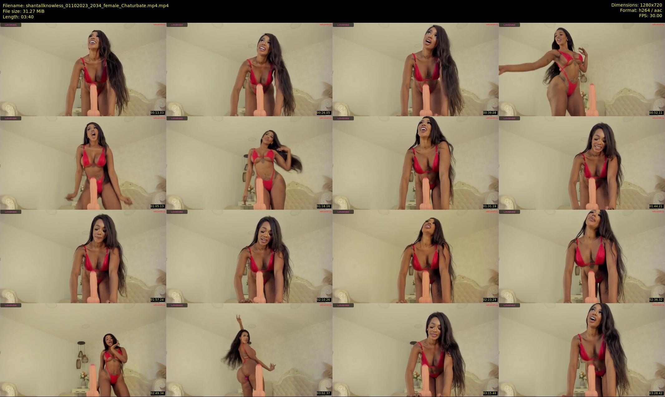shantallknowless — 4 minute Chaturbate female cam show recording, 720p, Oct 1, 2023