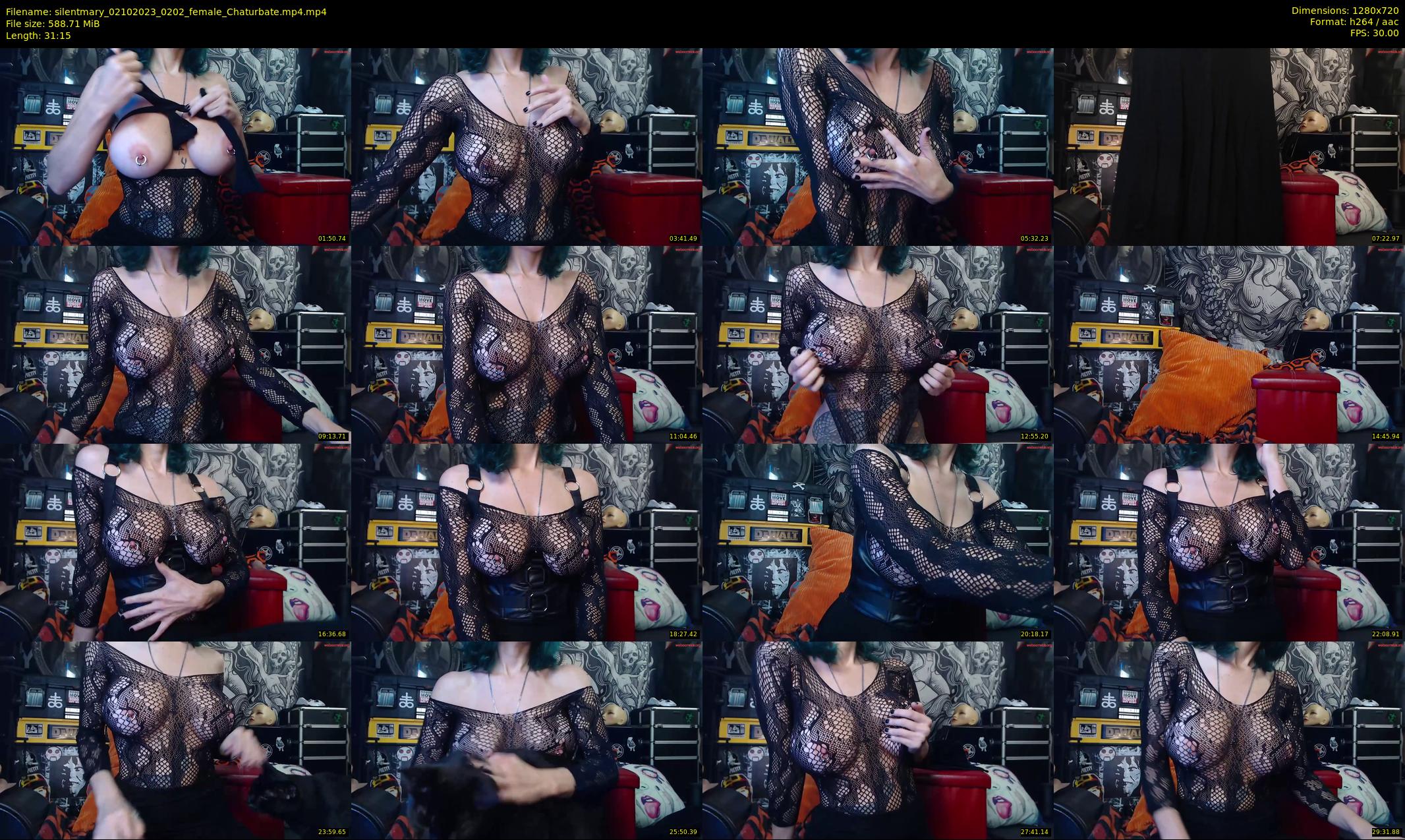silentmary — 32 minute Chaturbate female cam show recording, 720p, Oct 2, 2023