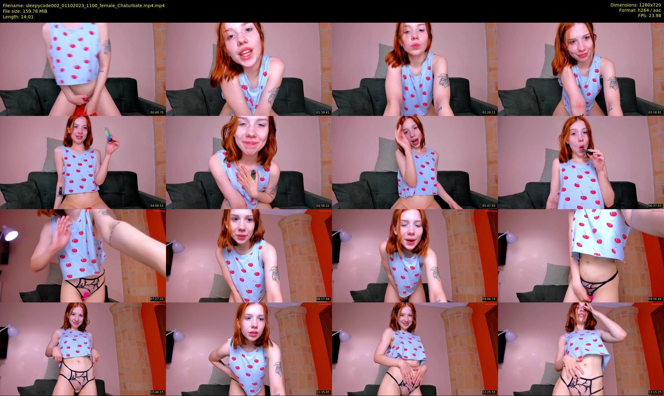 sleepycode002 — 15 minute Chaturbate female cam show recording, 720p, Oct 1, 2023