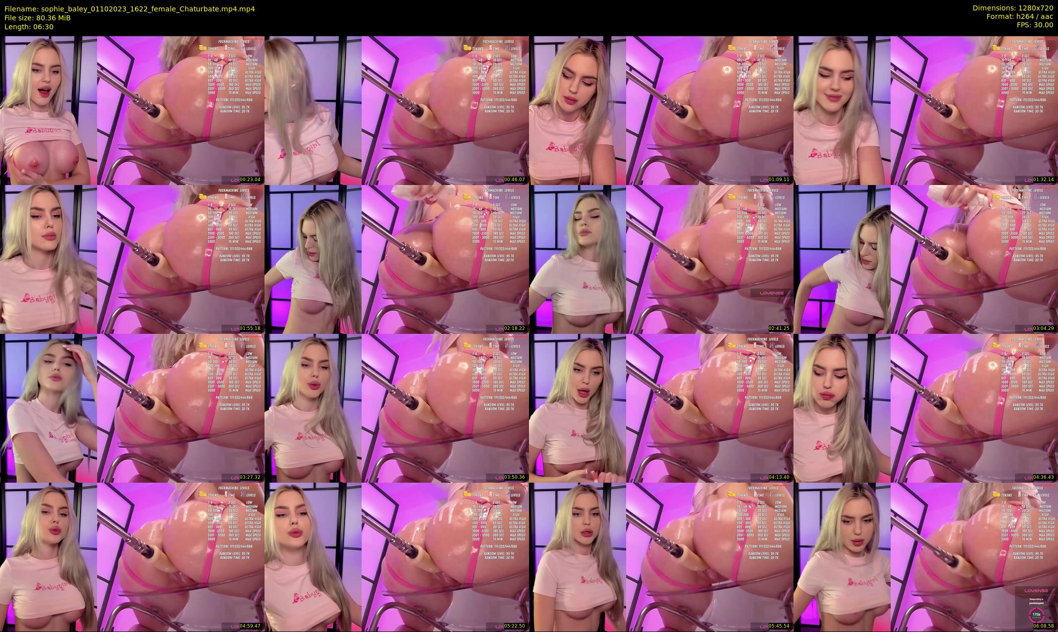 sophie_baley — 7 minute Chaturbate female cam show recording, 720p, Oct 1, 2023