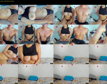 tina14v — 46 minute Chaturbate couple cam show recording, 720p, Oct 2, 2023
