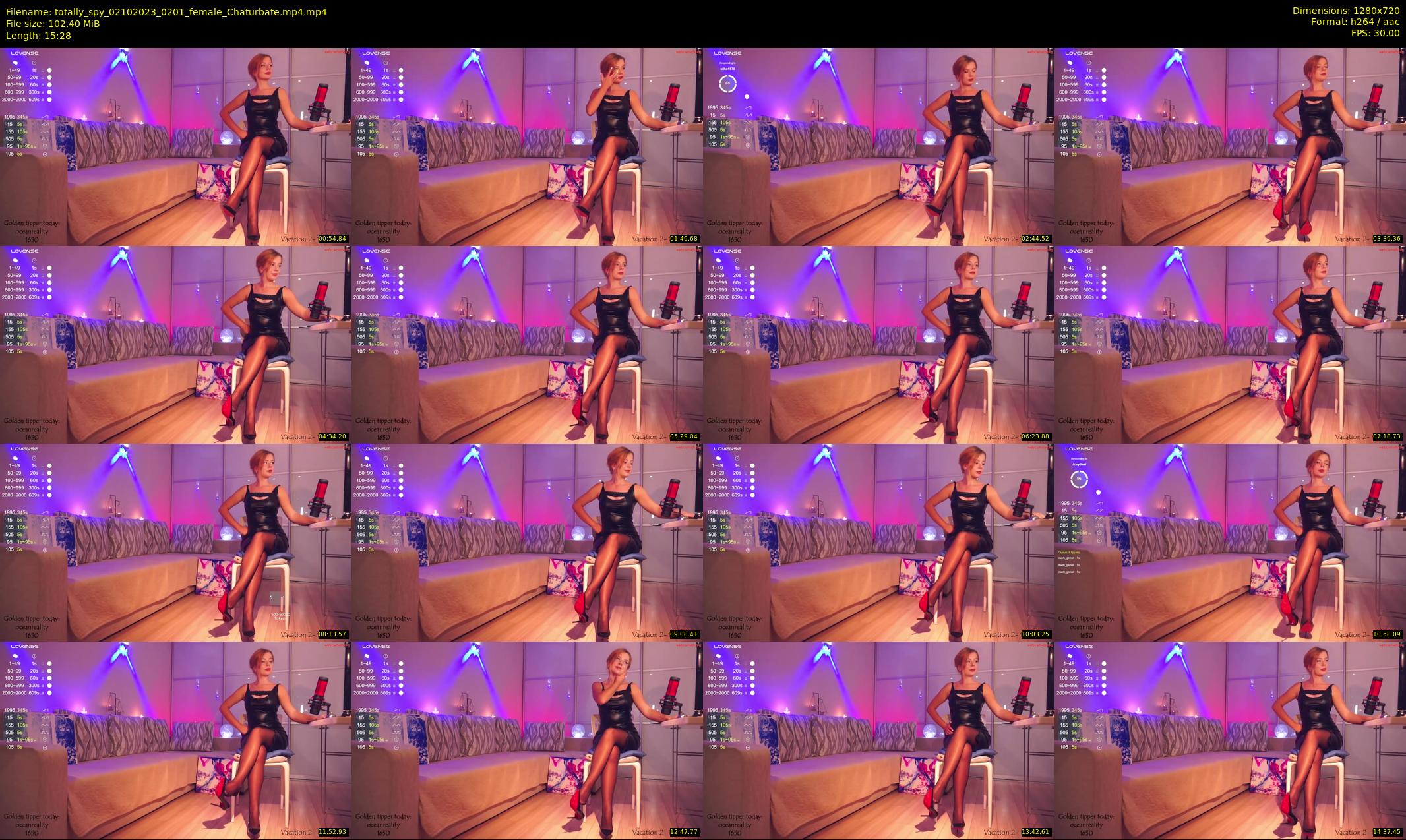 totally_spy — 16 minute Chaturbate female cam show recording, 720p, Oct 2, 2023