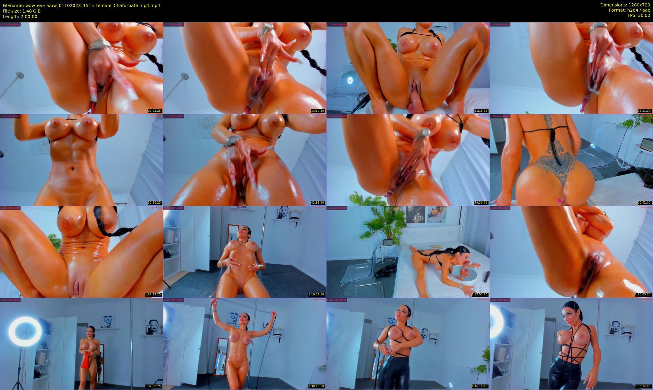 wow_eva_wow — 120 minute Chaturbate female cam show recording, 720p, Oct 1, 2023