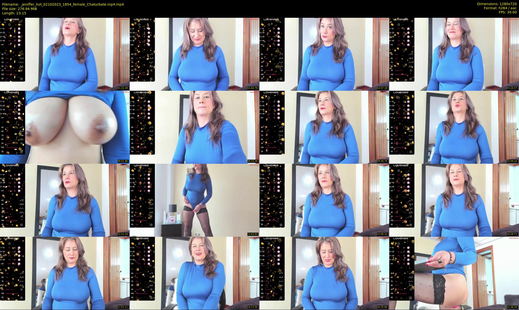 _jeniffer_hot — 24 minute Chaturbate female cam show recording, 720p, Oct 2, 2023