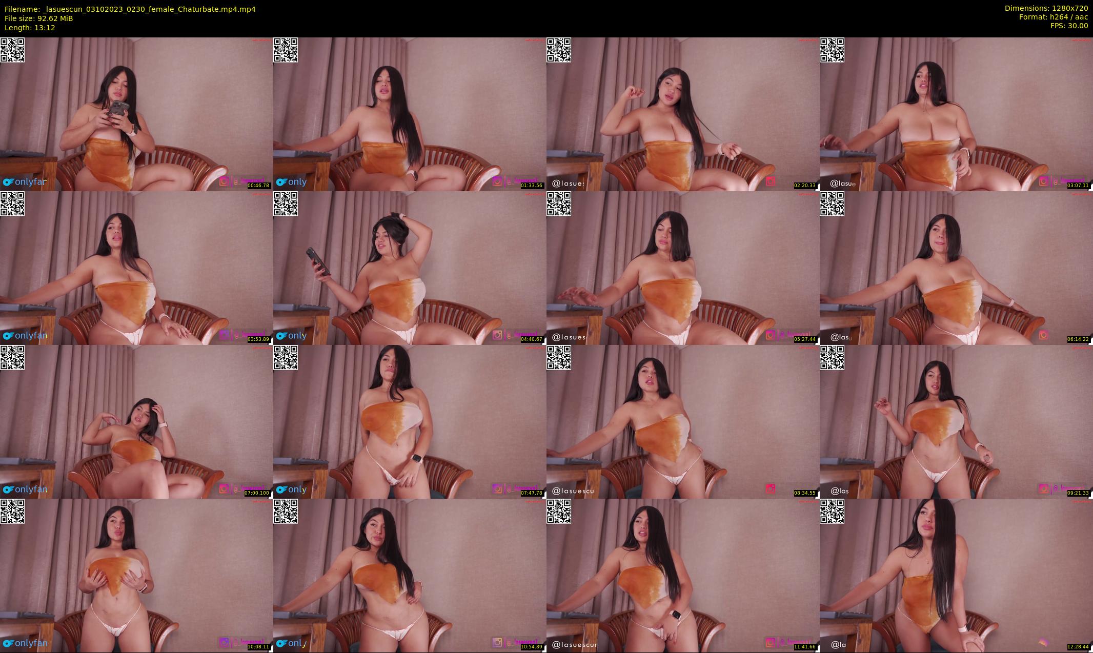 _lasuescun — 14 minute Chaturbate female cam show recording, 720p, Oct 3, 2023