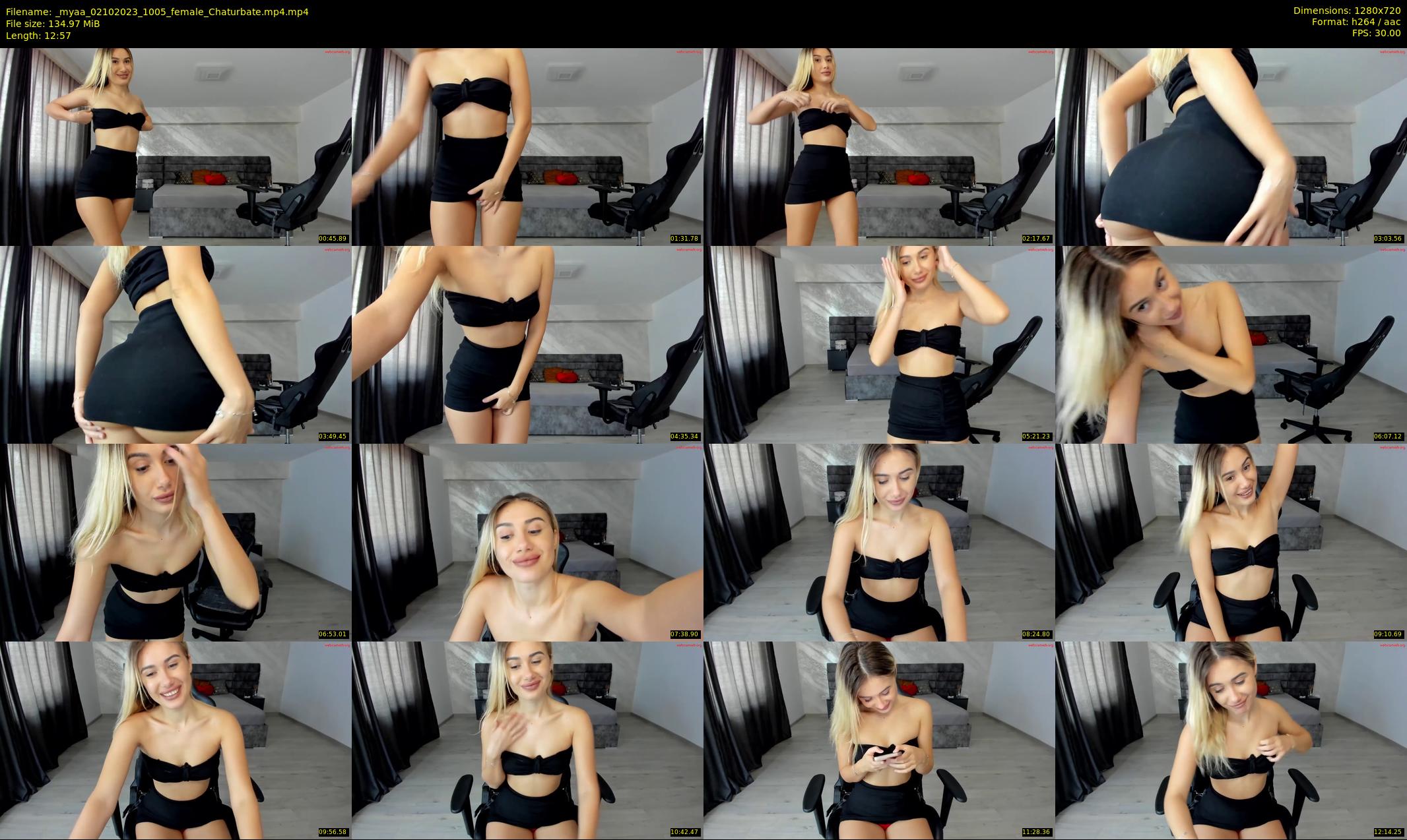 _myaa — 13 minute Chaturbate female cam show recording, 720p, Oct 2, 2023