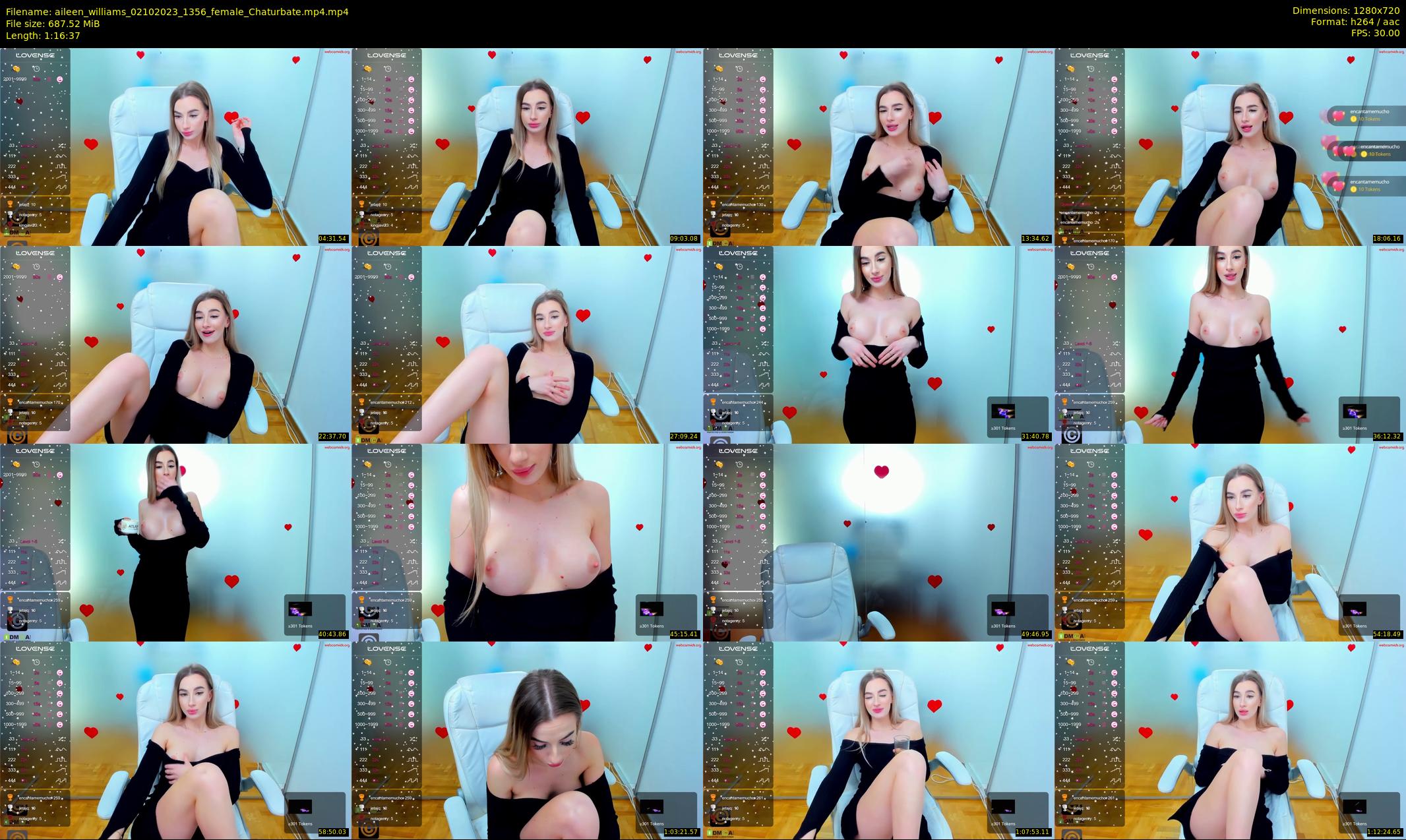 aileen_williams — 77 minute Chaturbate female cam show recording, 720p, Oct 2, 2023