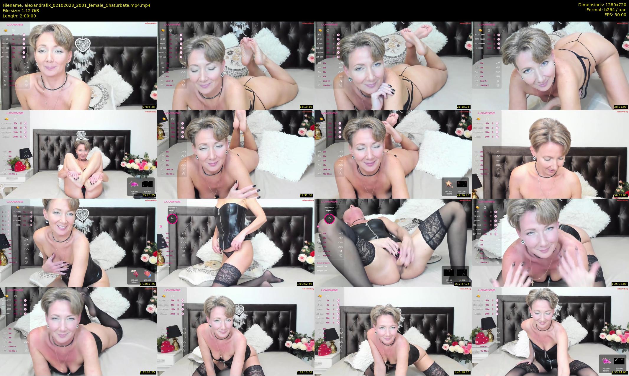 alexandrafix — 120 minute Chaturbate female cam show recording, 720p, Oct 2, 2023