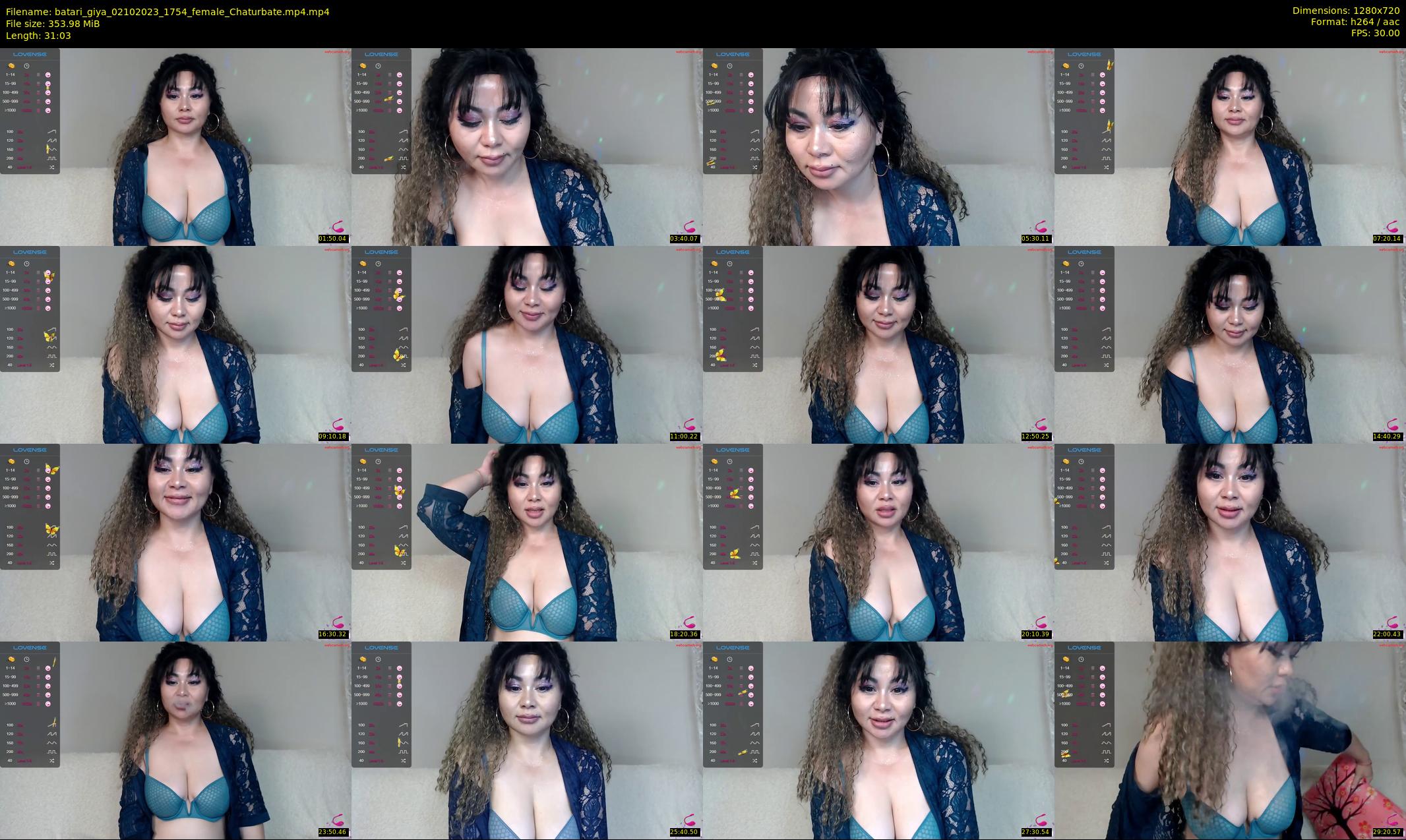 batari_giya — 32 minute Chaturbate female cam show recording, 720p, Oct 2, 2023