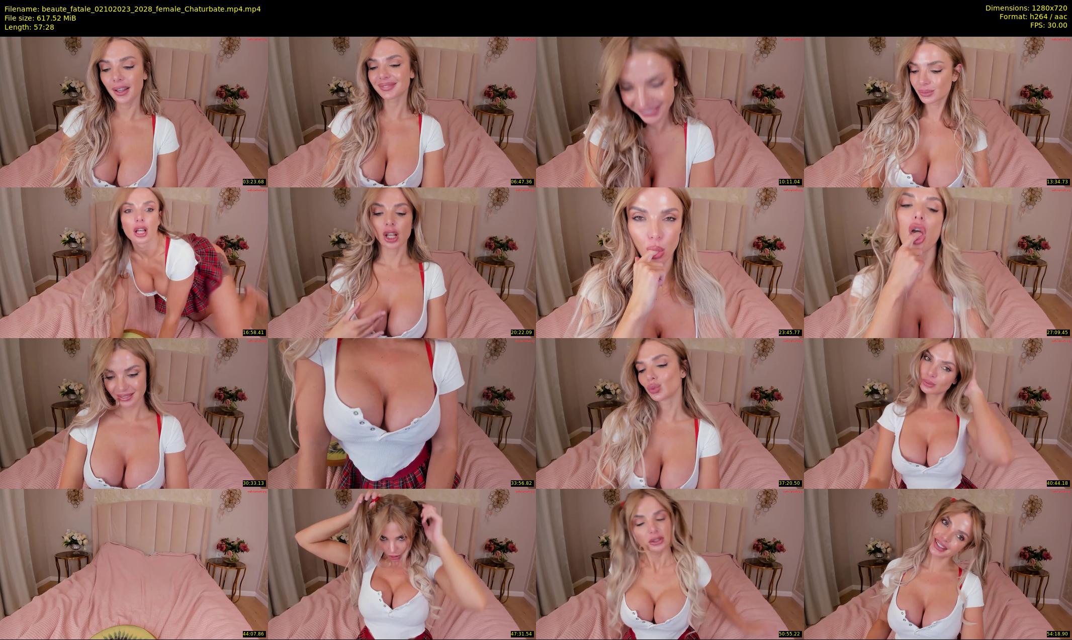 beaute_fatale — 58 minute Chaturbate female cam show recording, 720p, Oct 2, 2023