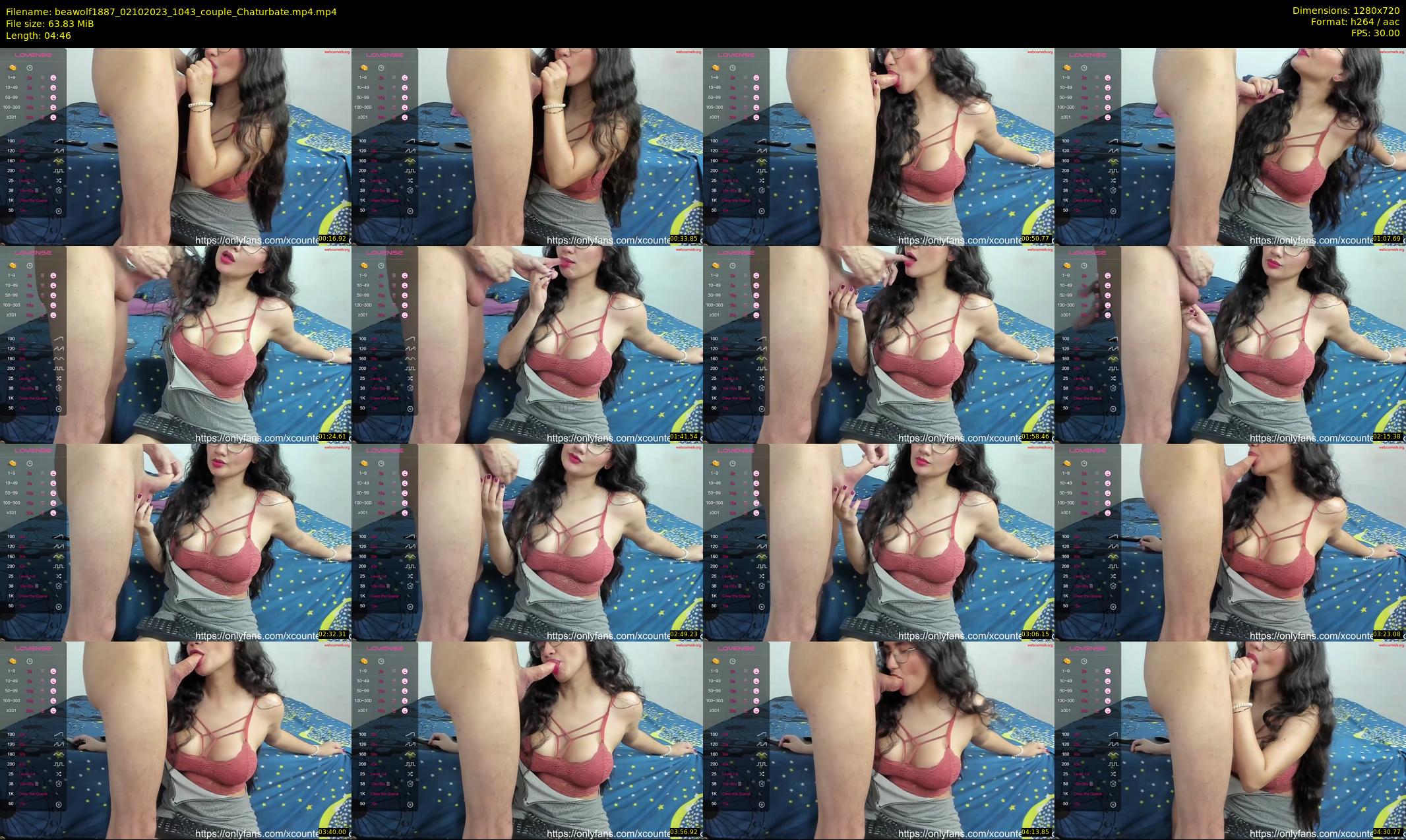 beawolf1887 — 5 minute Chaturbate couple cam show recording, 720p, Oct 2, 2023