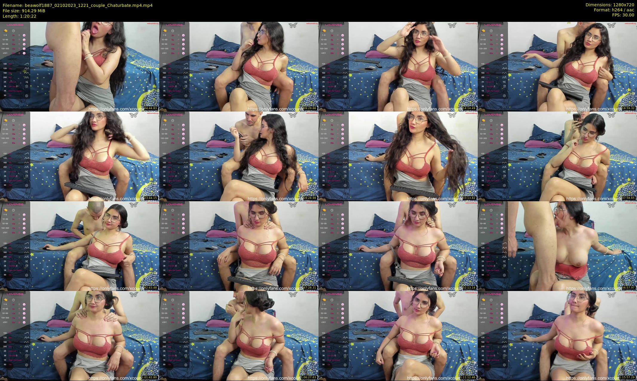 beawolf1887 — 81 minute Chaturbate couple cam show recording, 720p, Oct 2, 2023