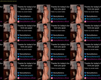 beckymartens — 12 minute Chaturbate female cam show recording, 720p, Oct 2, 2023