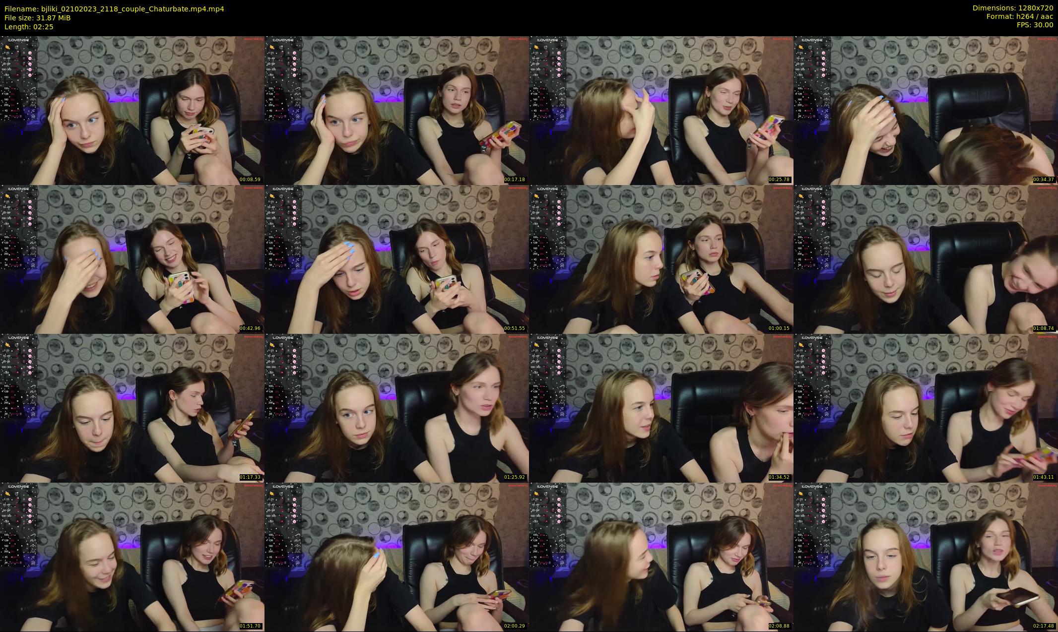bjliki — 3 minute Chaturbate couple cam show recording, 720p, Oct 2, 2023