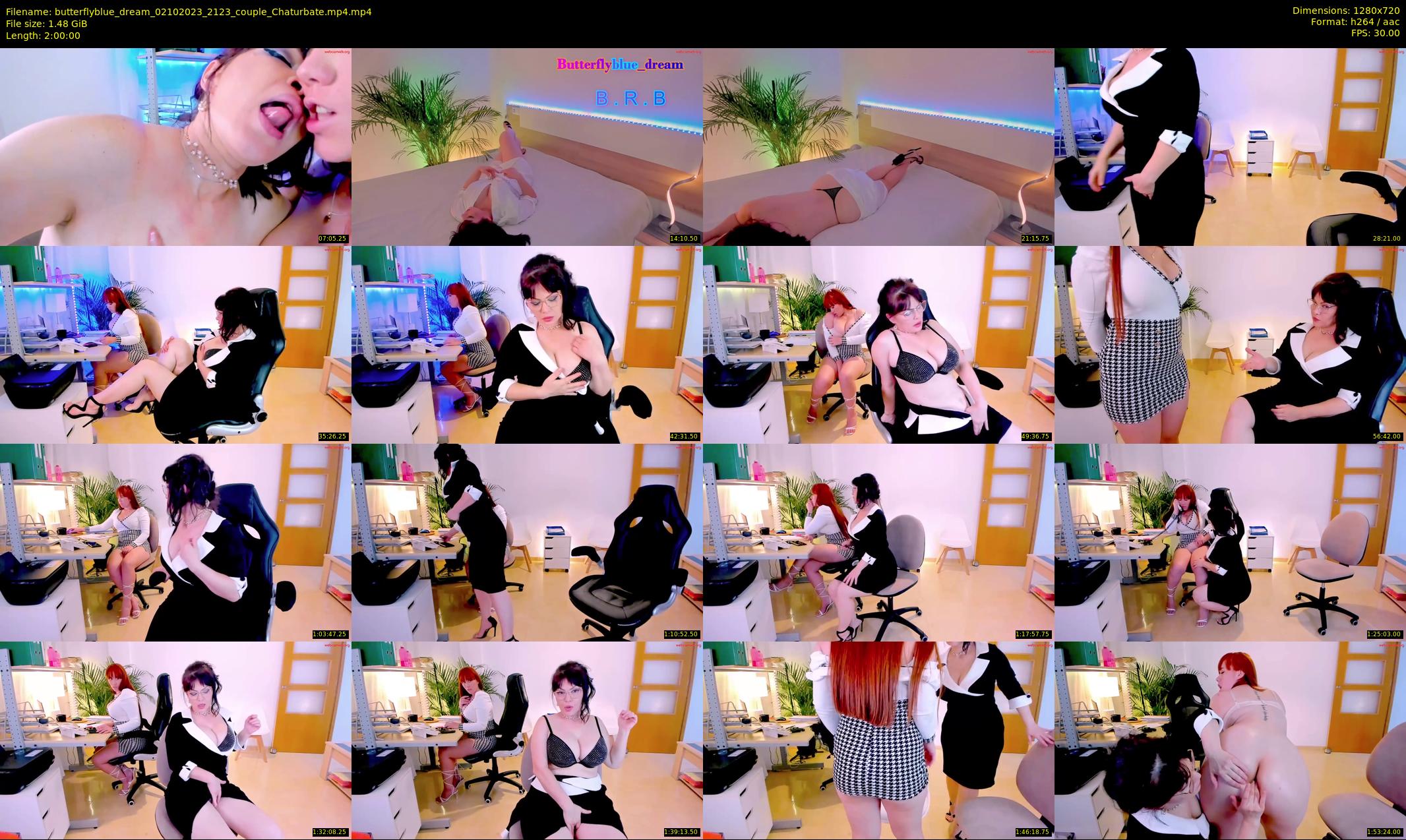 butterflyblue_dream — 120 minute Chaturbate couple cam show recording, 720p, Oct 2, 2023