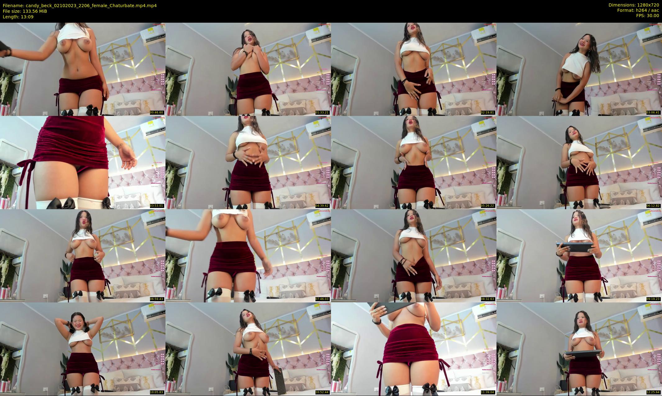 candy_beck — 14 minute Chaturbate female cam show recording, 720p, Oct 2, 2023