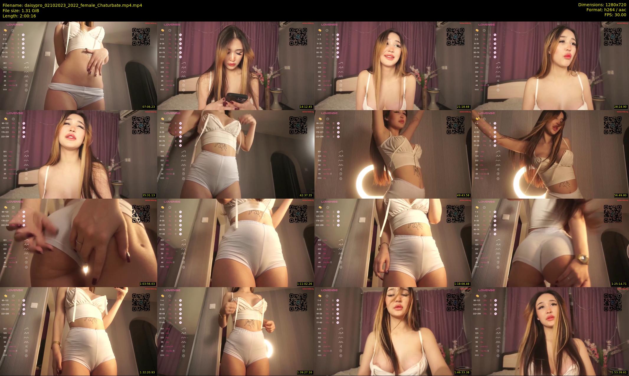 daisypro — 121 minute Chaturbate couple cam show recording, 720p, Oct 2, 2023
