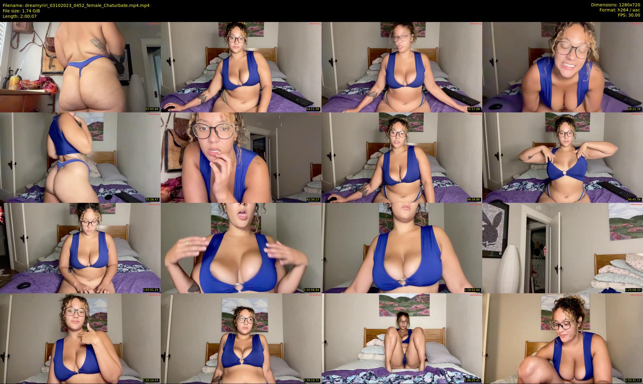 dreamyriri — 121 minute Chaturbate female cam show recording, 720p, Oct 3, 2023