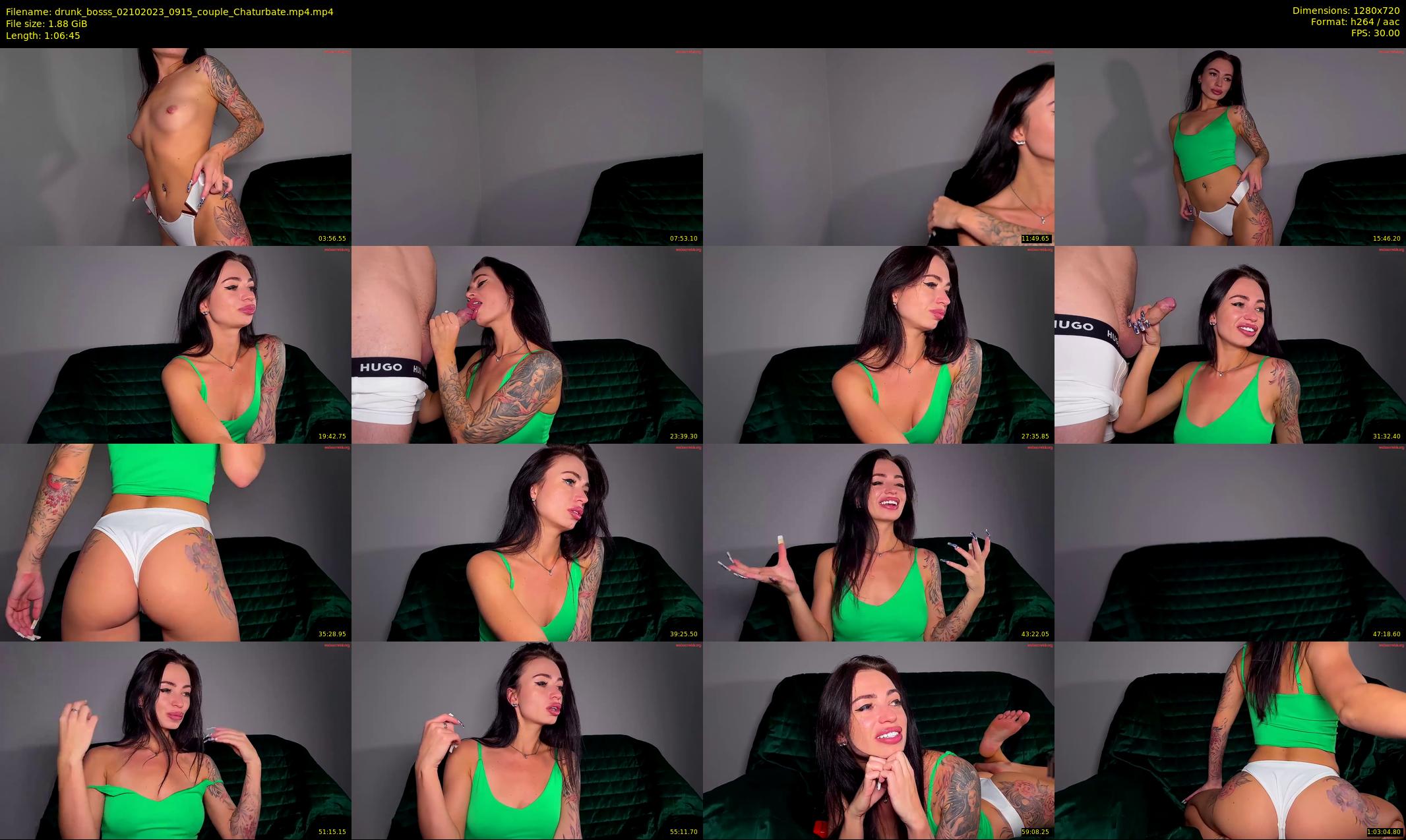drunk_bosss — 67 minute Chaturbate couple cam show recording, 720p, Oct 2, 2023