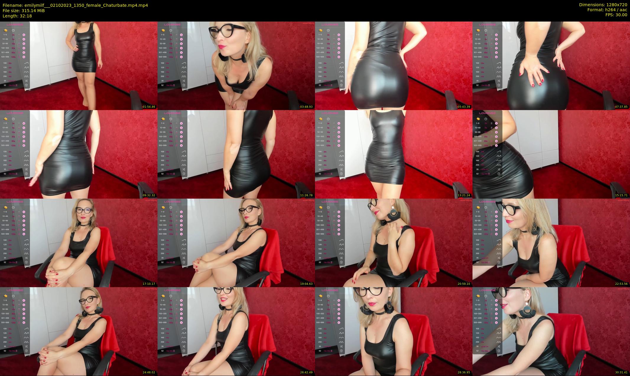 emilymilf__ — 33 minute Chaturbate female cam show recording, 720p, Oct 2, 2023