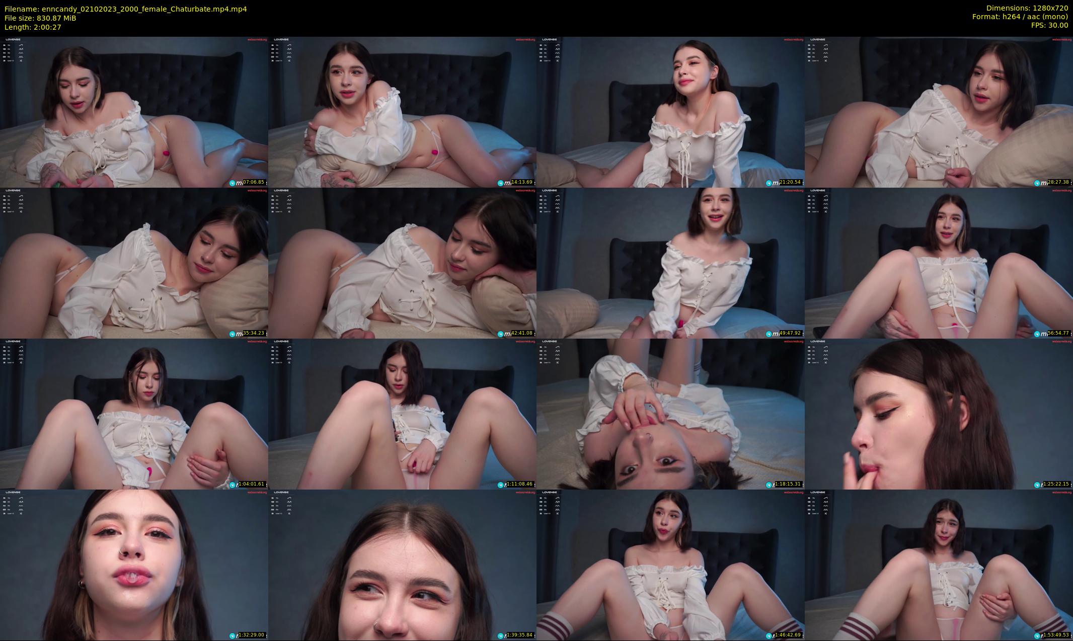 enncandy — 121 minute Chaturbate female cam show recording, 720p, Oct 2, 2023
