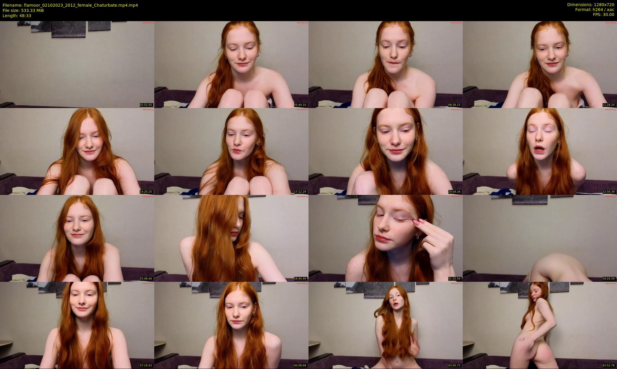 fiamoor — 49 minute Chaturbate female cam show recording, 720p, Oct 2, 2023