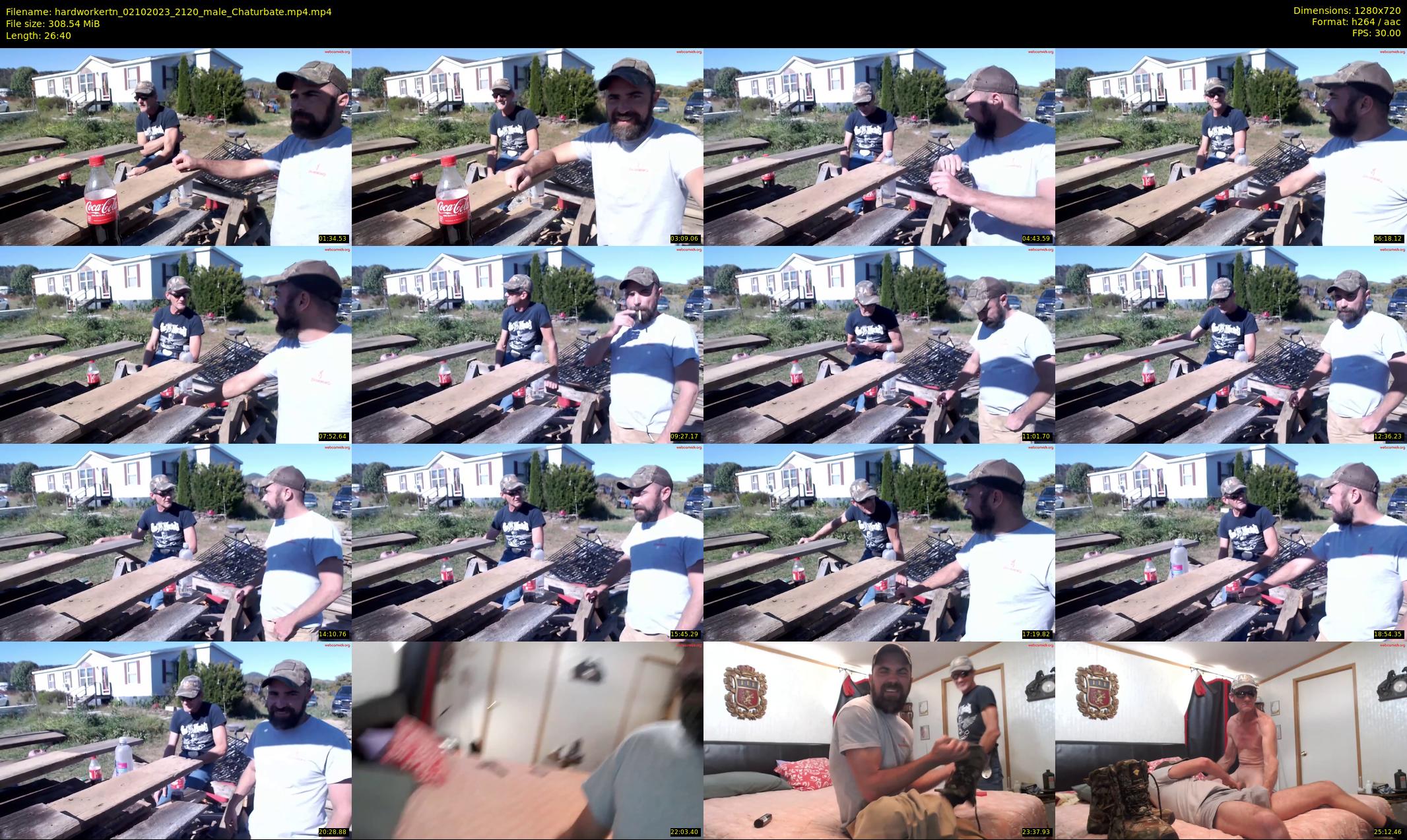 hardworkertn — 27 minute Chaturbate male cam show recording, 720p, Oct 2, 2023
