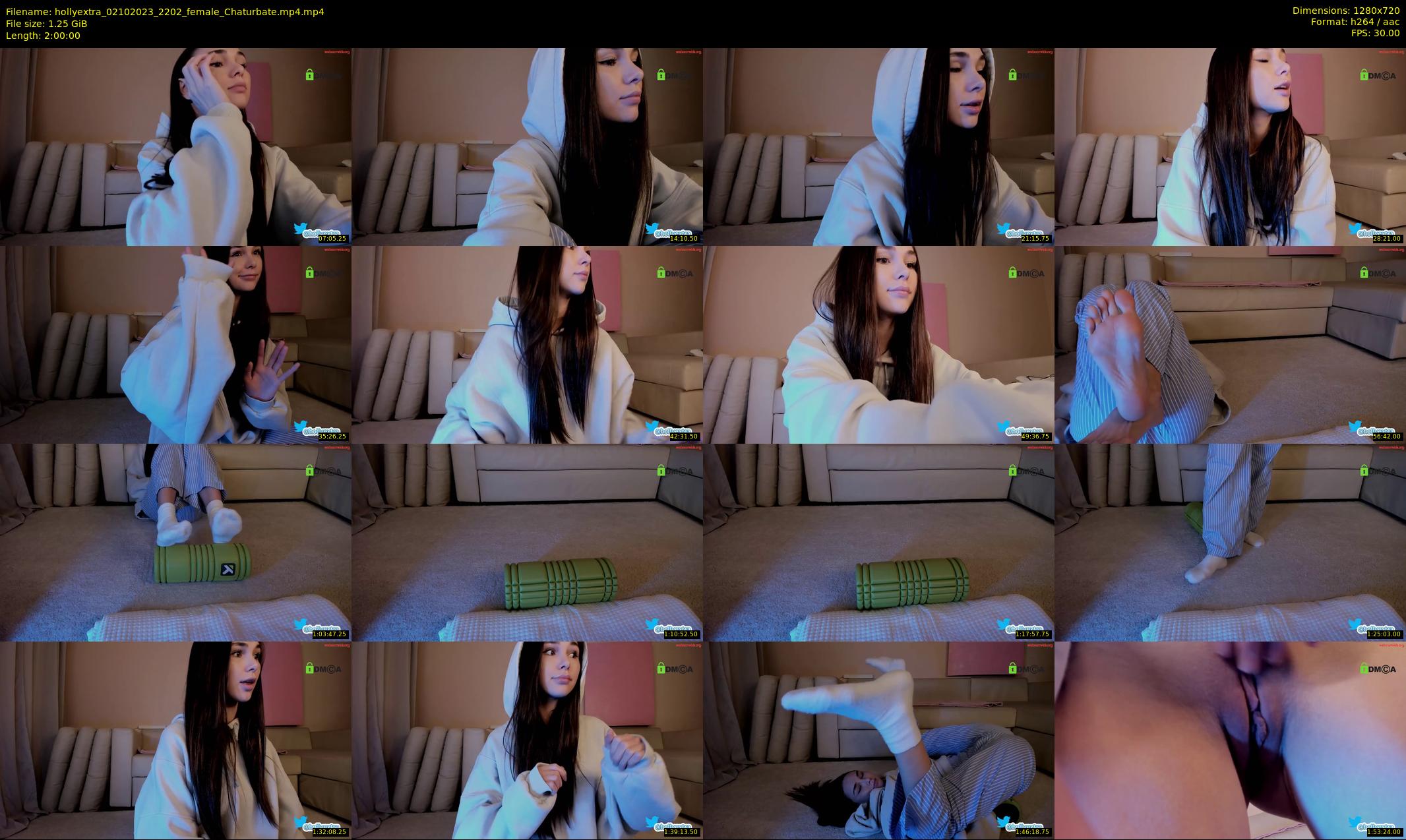 hollyextra — 120 minute Chaturbate female cam show recording, 720p, Oct 2, 2023