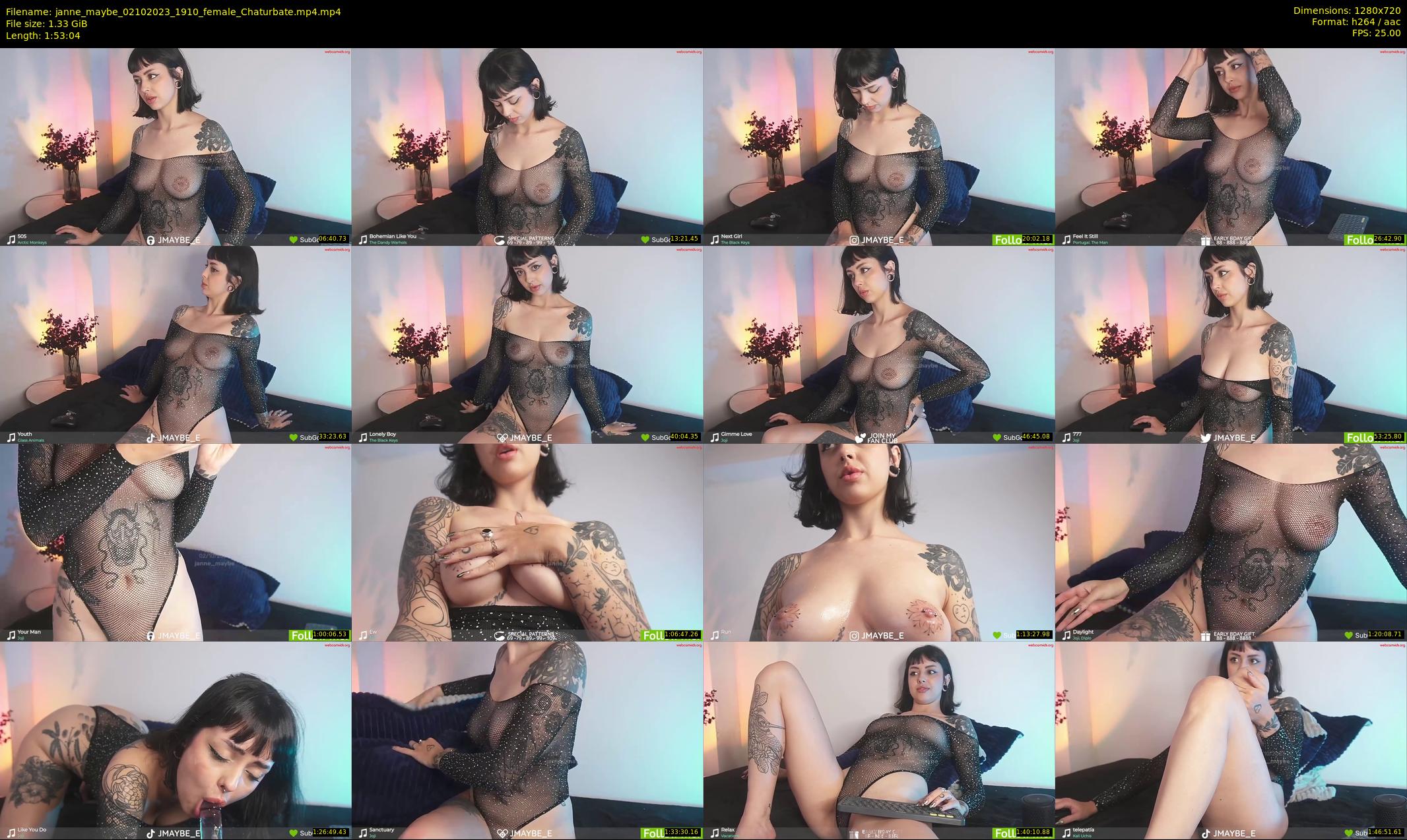 janne_maybe — 114 minute Chaturbate female cam show recording, 720p, Oct 2, 2023