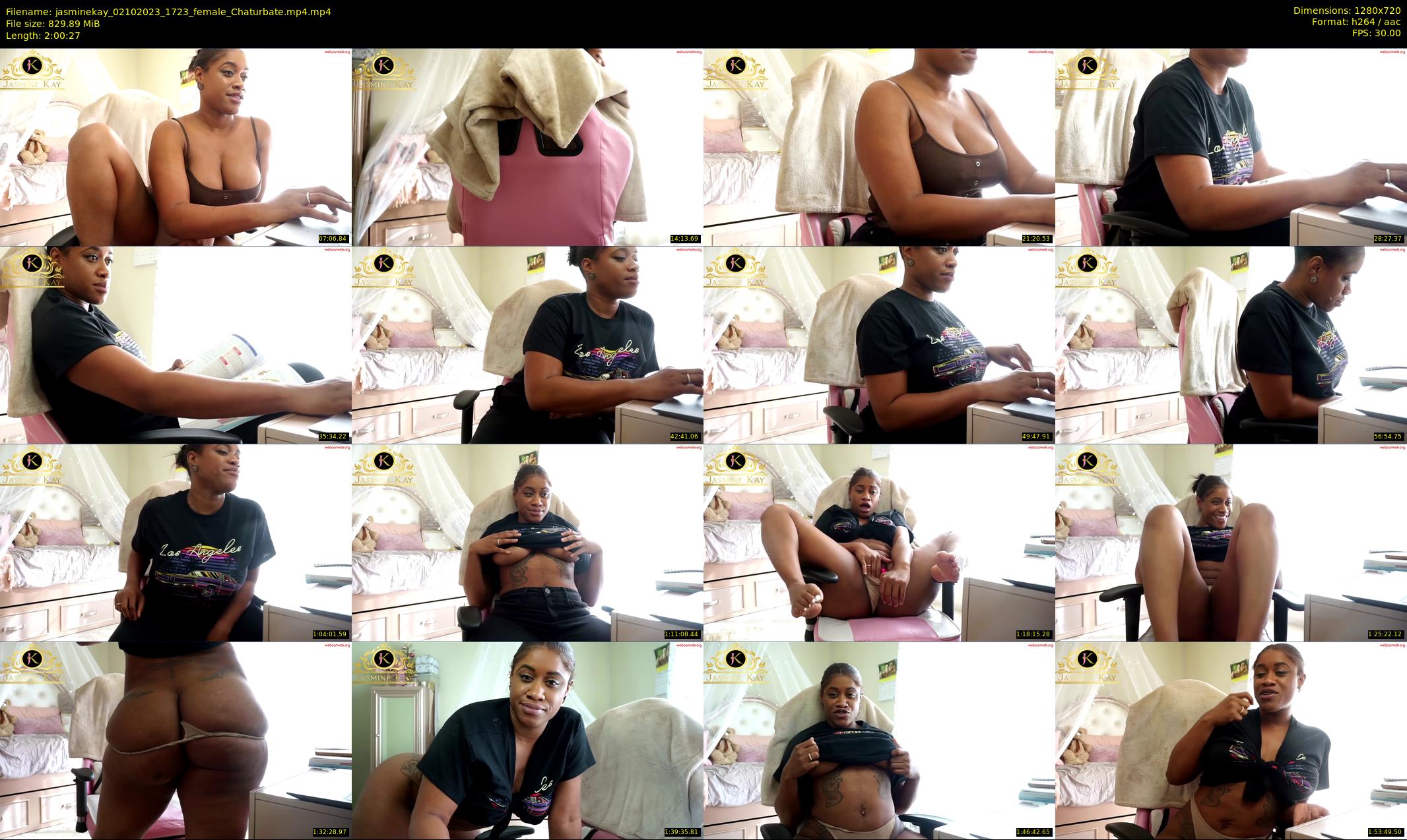 jasminekay — 121 minute Chaturbate female cam show recording, 720p, Oct 2, 2023