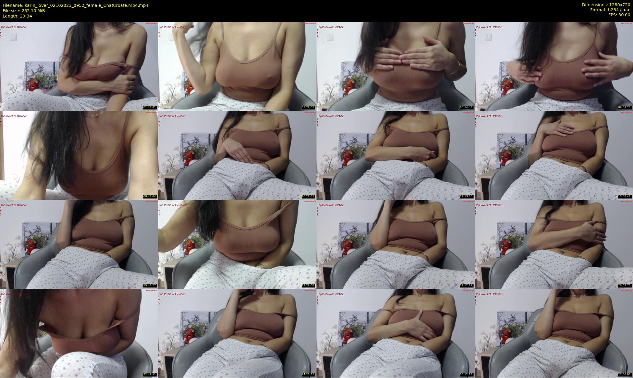 karin_lover — 30 minute Chaturbate female cam show recording, 720p, Oct 2, 2023