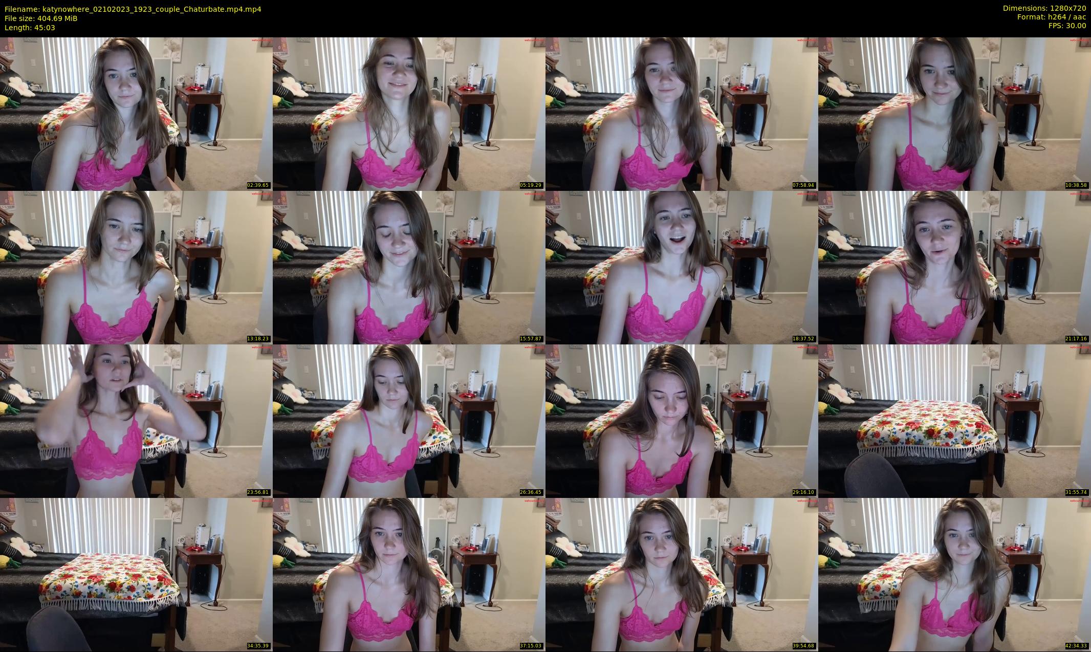 katynowhere — 46 minute Chaturbate female cam show recording, 720p, Oct 2, 2023