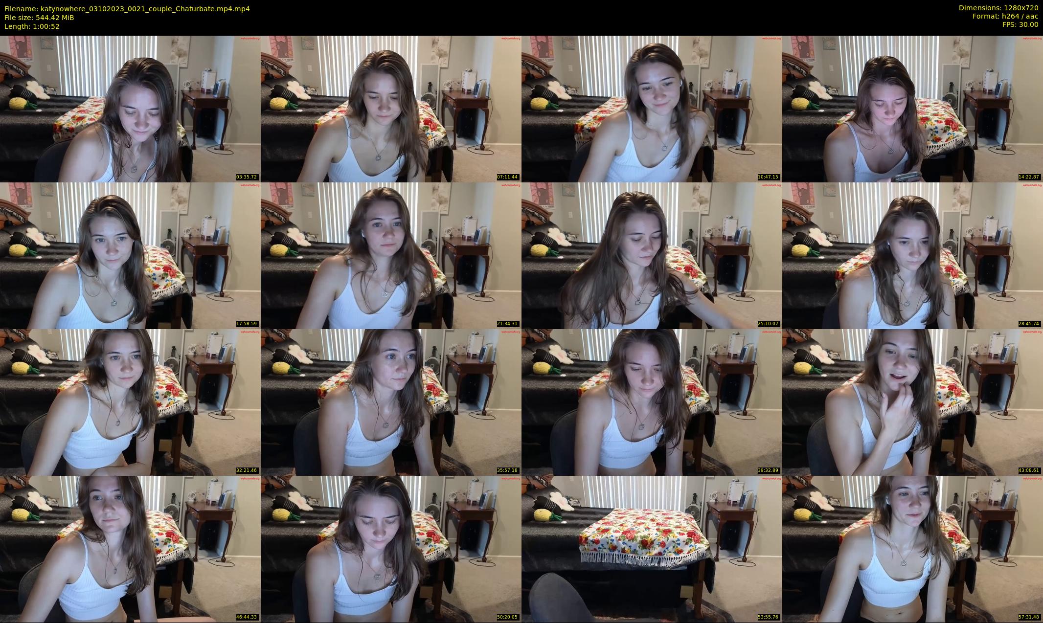 katynowhere — 61 minute Chaturbate female cam show recording, 720p, Oct 3, 2023