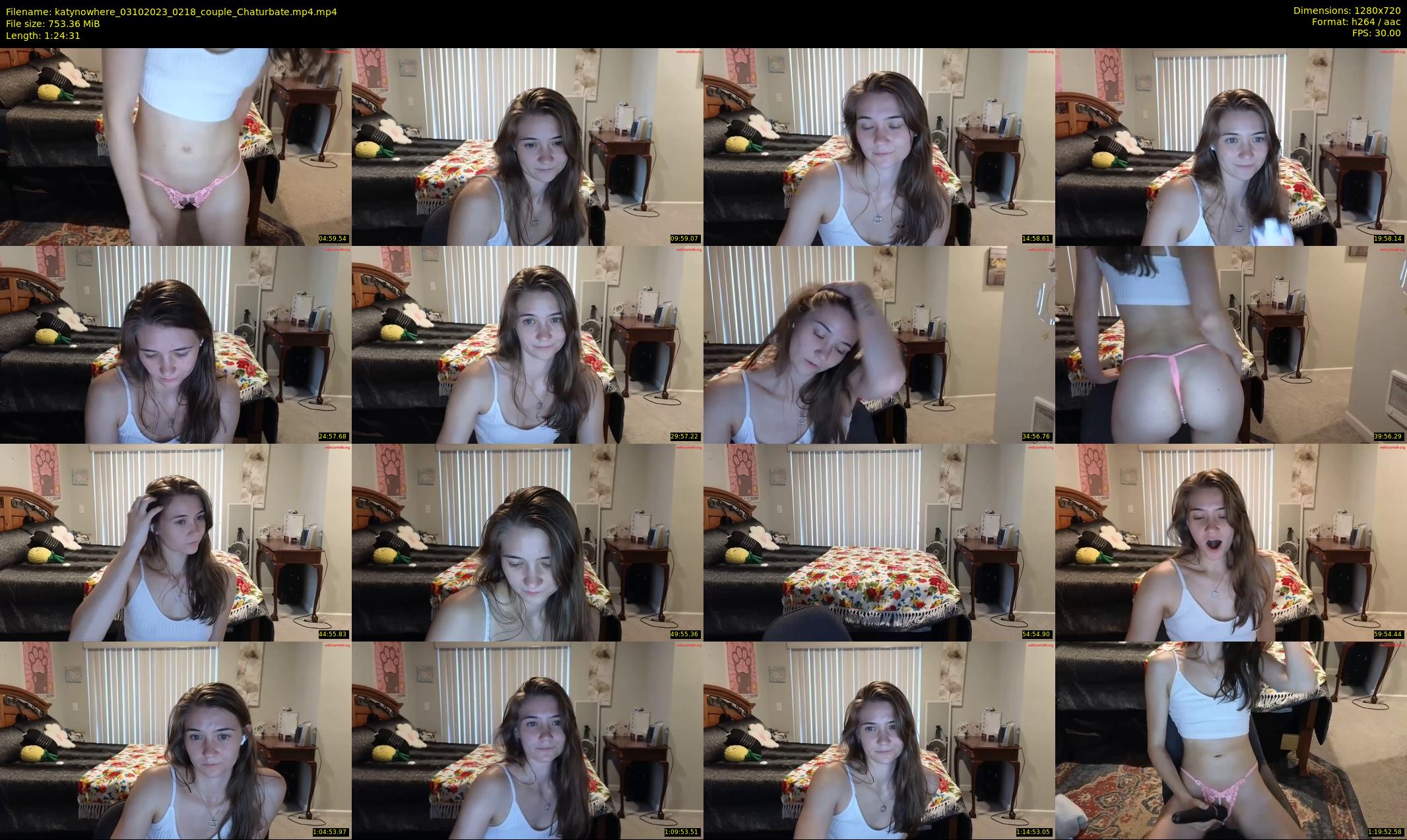 katynowhere — 85 minute Chaturbate female cam show recording, 720p, Oct 3, 2023