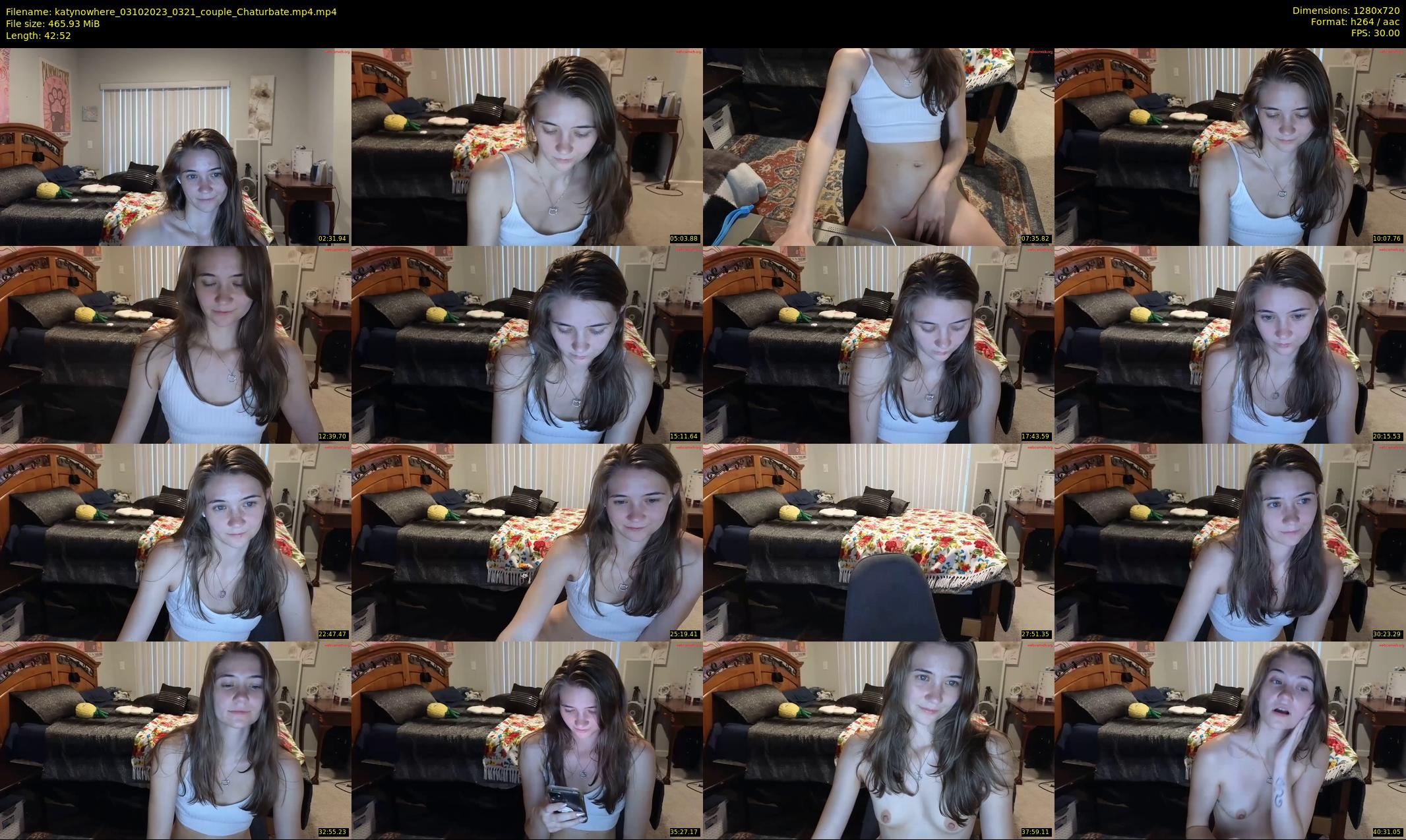 katynowhere — 43 minute Chaturbate female cam show recording, 720p, Oct 3, 2023