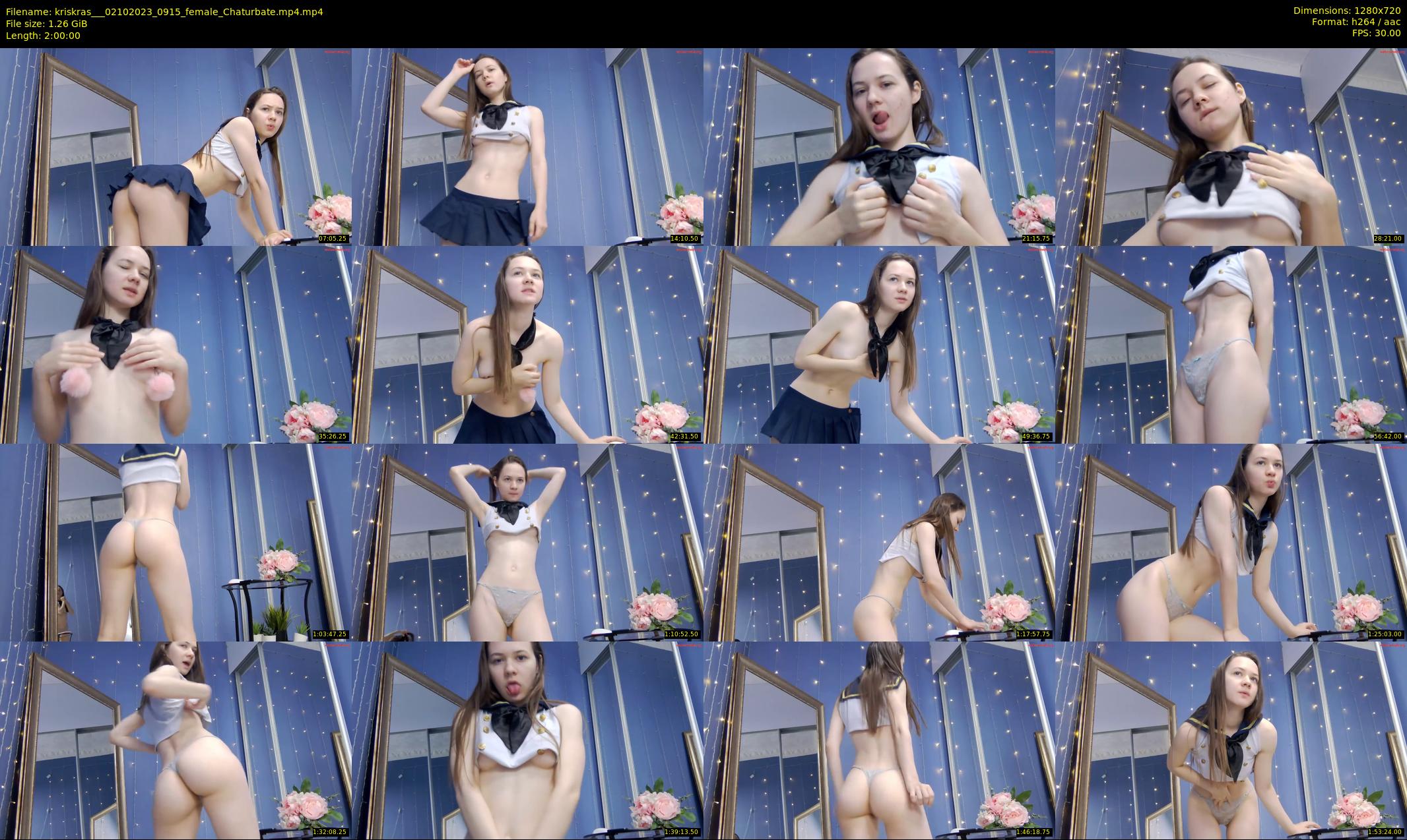 kriskras__ — 120 minute Chaturbate female cam show recording, 720p, Oct 2, 2023