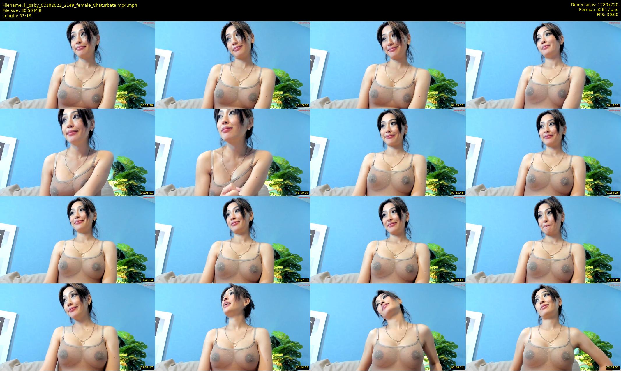 li_baby — 4 minute Chaturbate female cam show recording, 720p, Oct 2, 2023