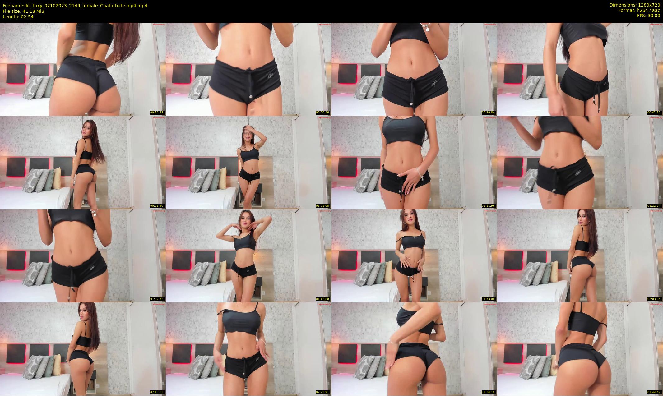 lili_foxy — 3 minute Chaturbate female cam show recording, 720p, Oct 2, 2023