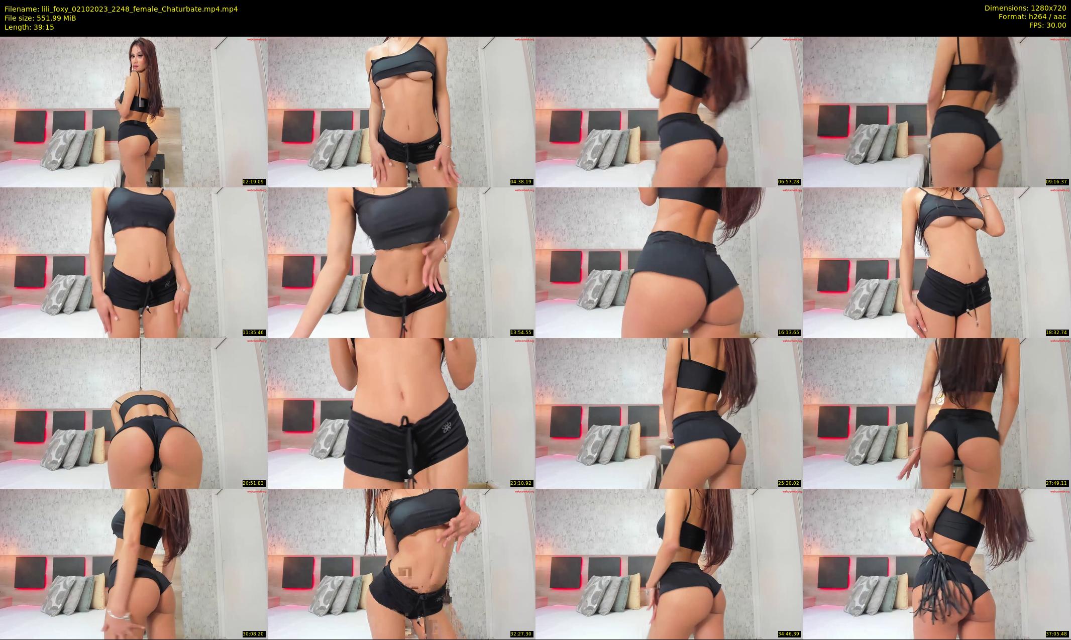 lili_foxy — 40 minute Chaturbate female cam show recording, 720p, Oct 2, 2023