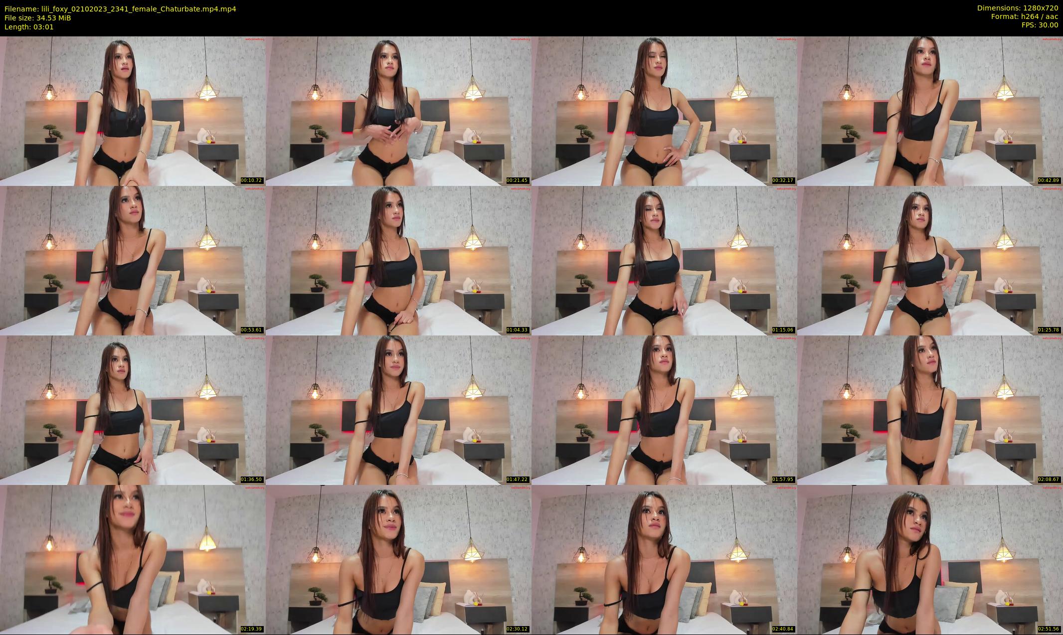 lili_foxy — 4 minute Chaturbate female cam show recording, 720p, Oct 2, 2023