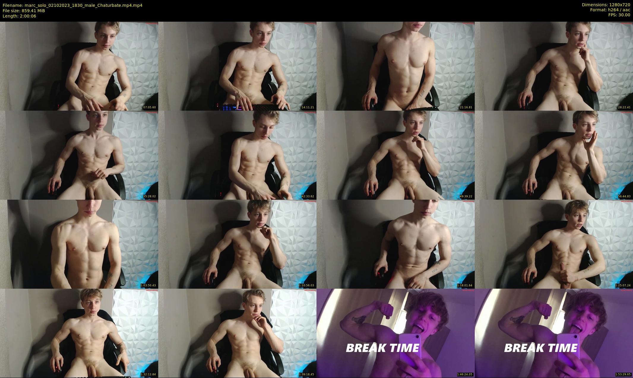 marc_solo — 121 minute Chaturbate male cam show recording, 720p, Oct 2, 2023
