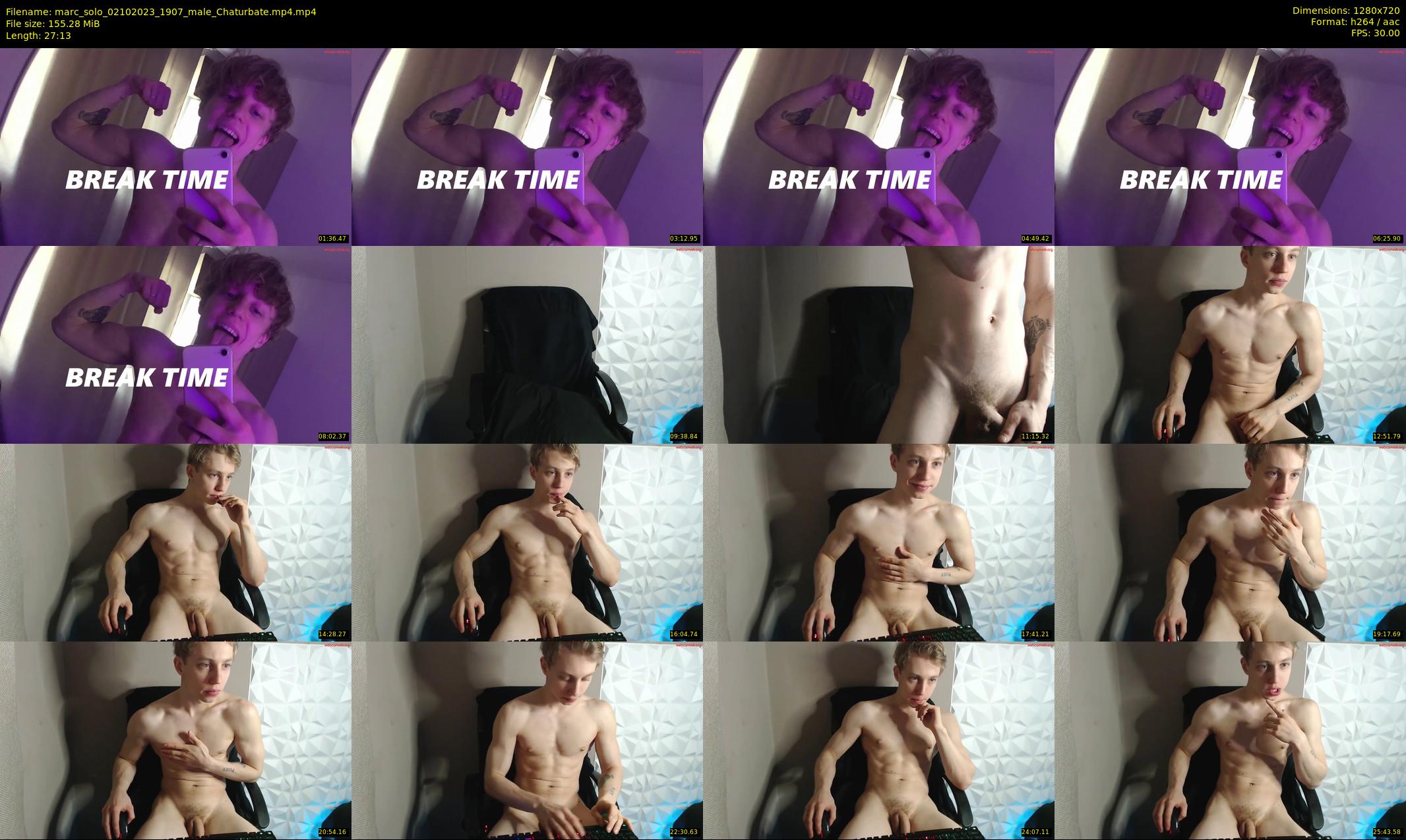 marc_solo — 28 minute Chaturbate male cam show recording, 720p, Oct 2, 2023