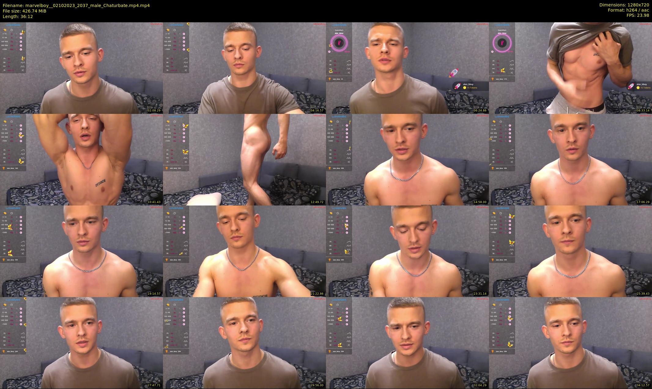marvelboy_ — 37 minute Chaturbate male cam show recording, 720p, Oct 2, 2023