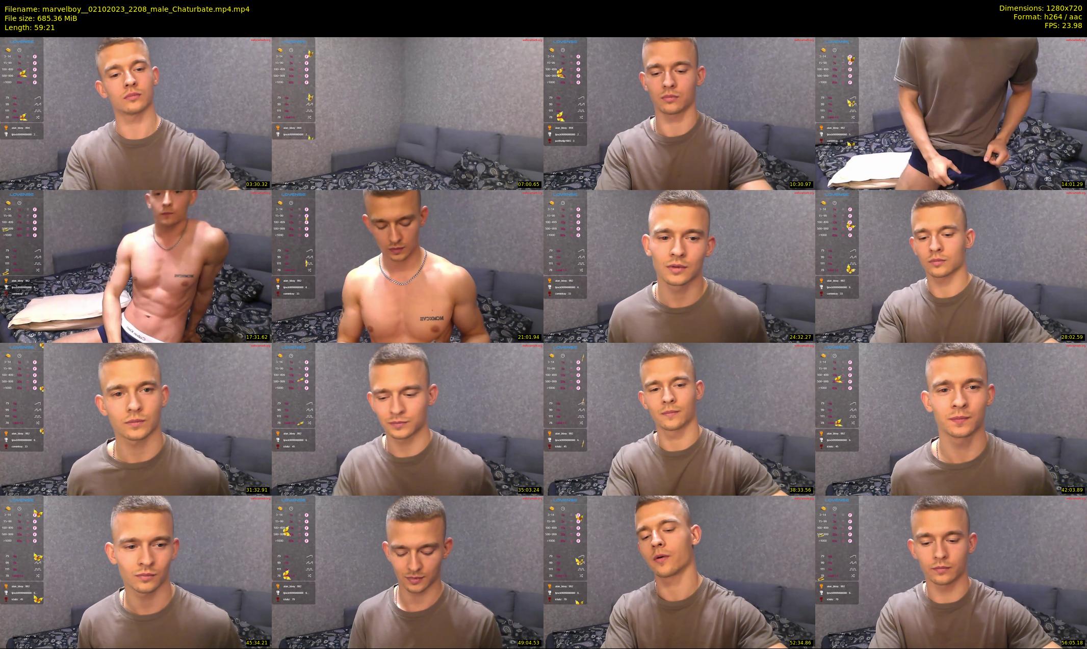 marvelboy_ — 60 minute Chaturbate male cam show recording, 720p, Oct 2, 2023