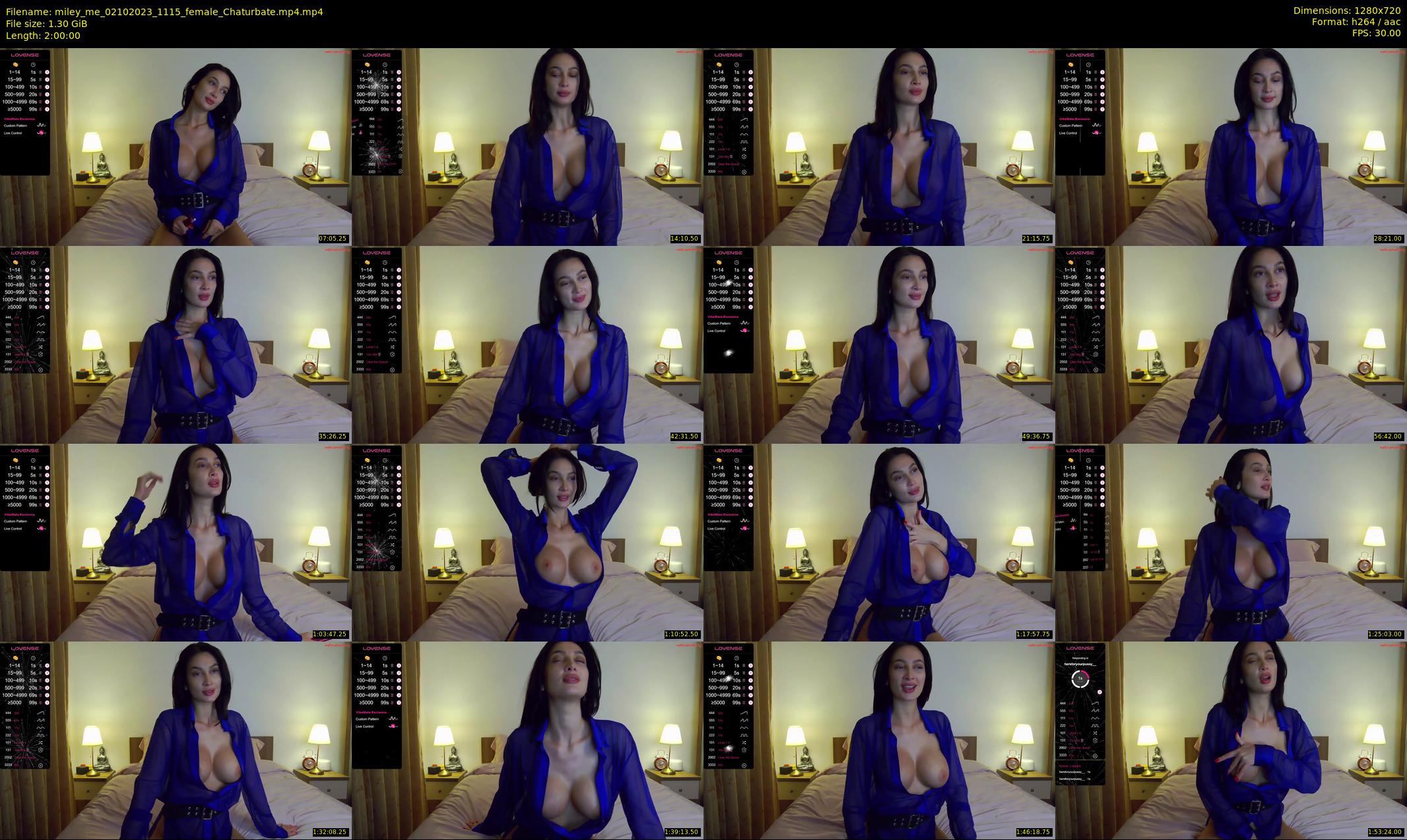 miley_me — 120 minute Chaturbate female cam show recording, 720p, Oct 2, 2023
