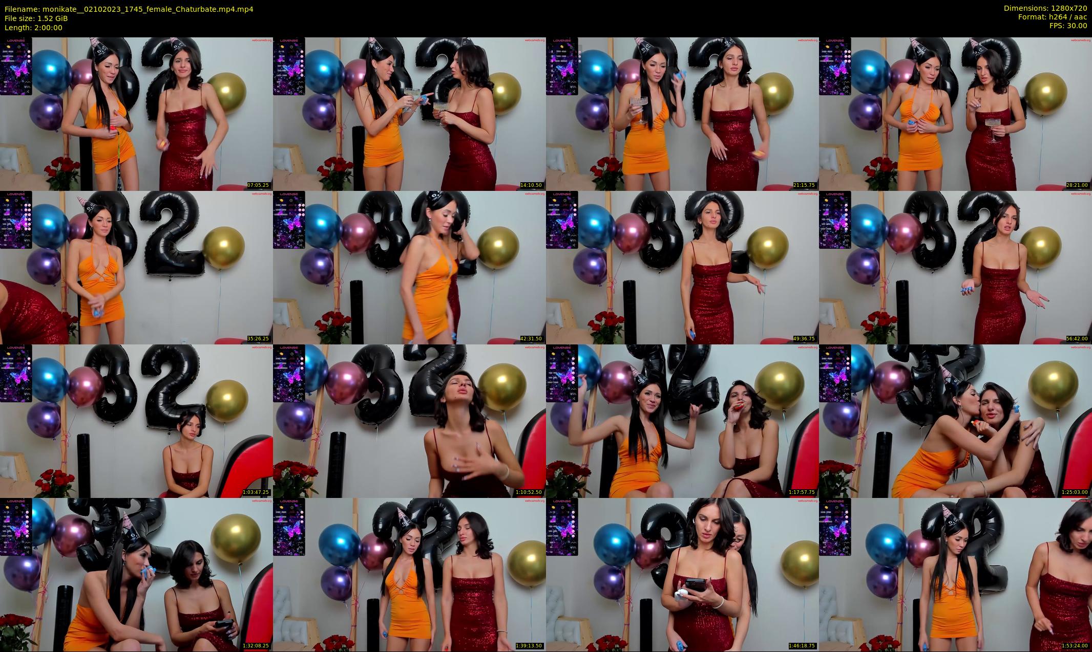 monikate_ — 120 minute Chaturbate couple cam show recording, 720p, Oct 2, 2023