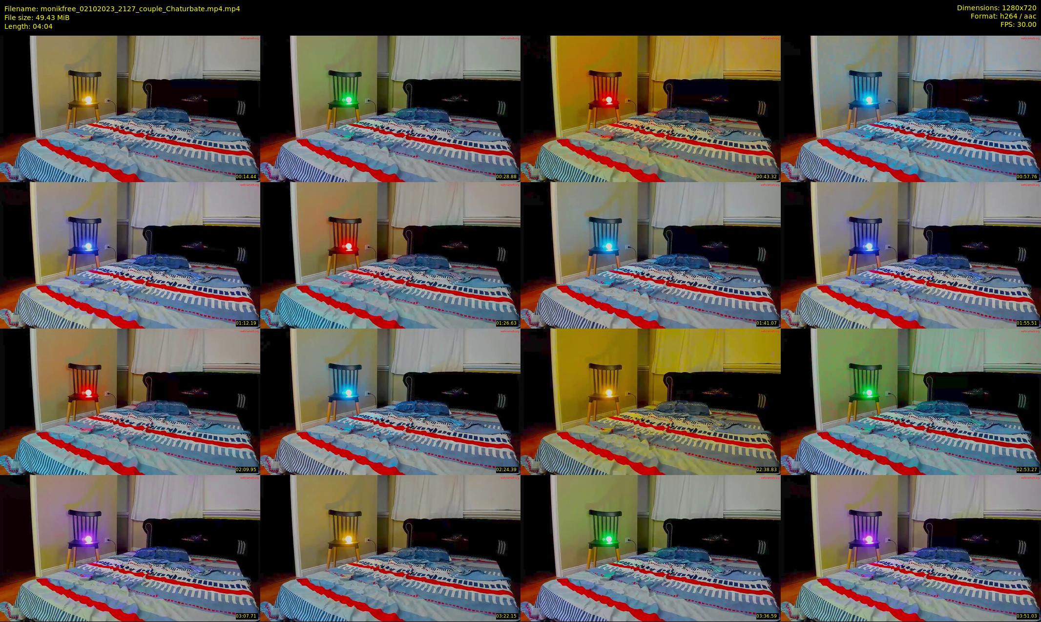 monikfree — 5 minute Chaturbate couple cam show recording, 720p, Oct 2, 2023