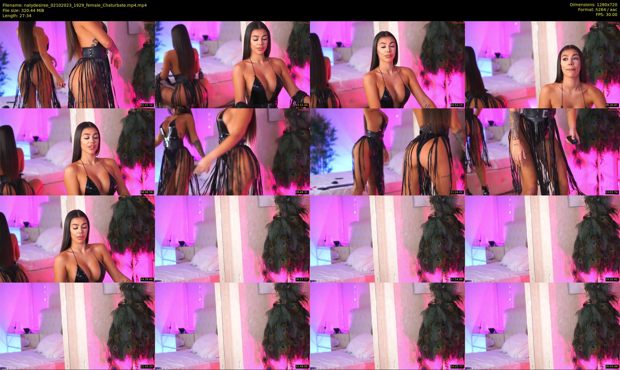 natydesiree — 28 minute Chaturbate female cam show recording, 720p, Oct 2, 2023